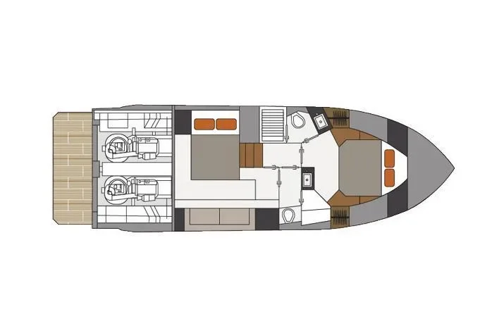 2026 Cruisers Yachts 42 Cantius Image Thumbnail #16