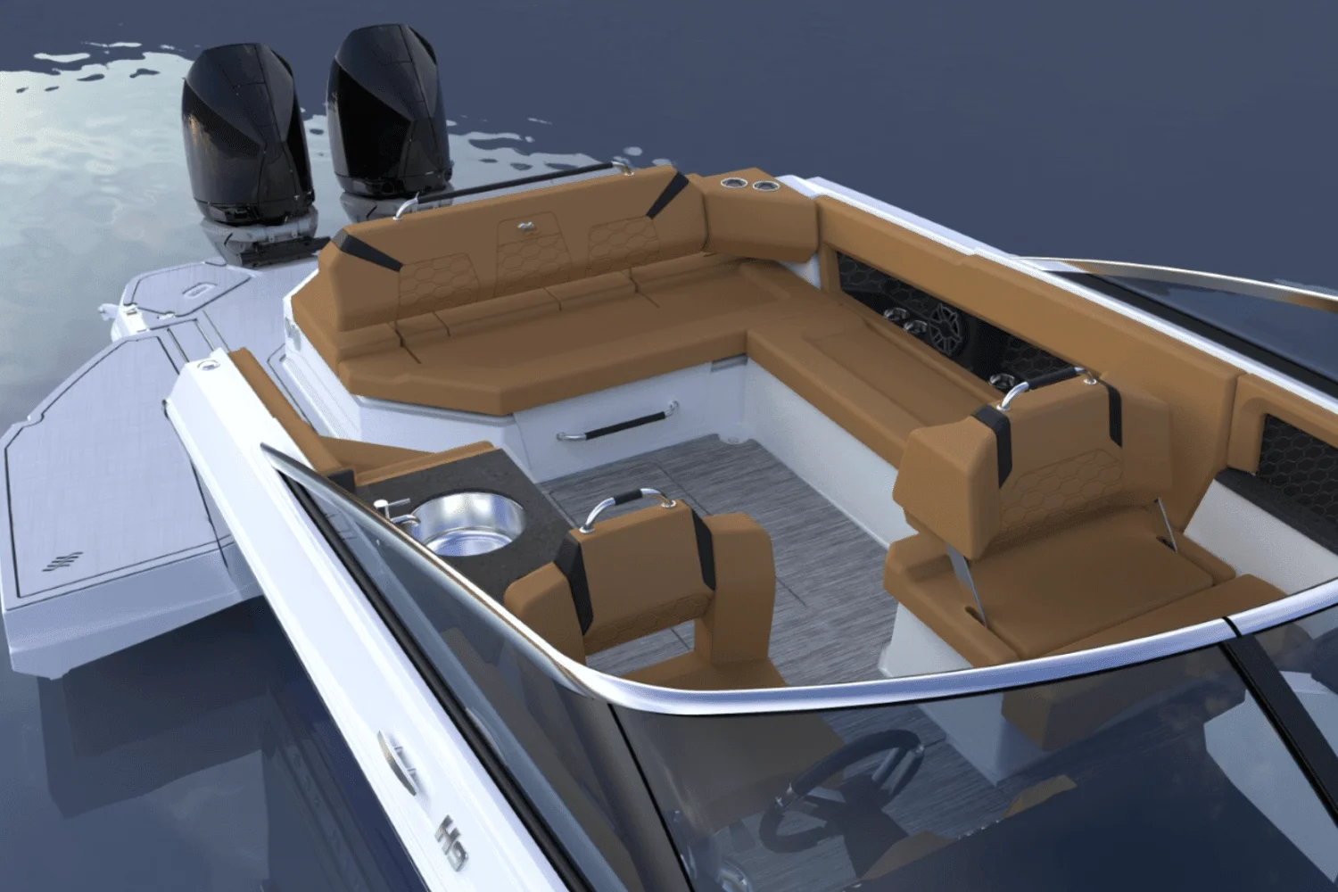 2025 Four Winns H9 Outboard Image Thumbnail #7