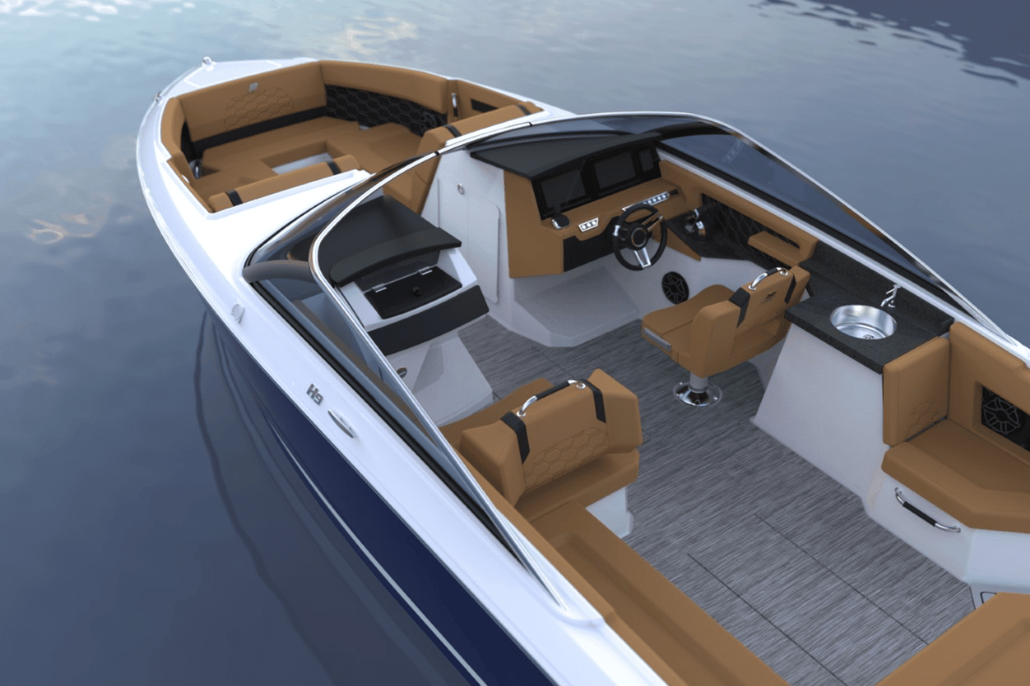 2025 Four Winns H9 Outboard Image Thumbnail #12