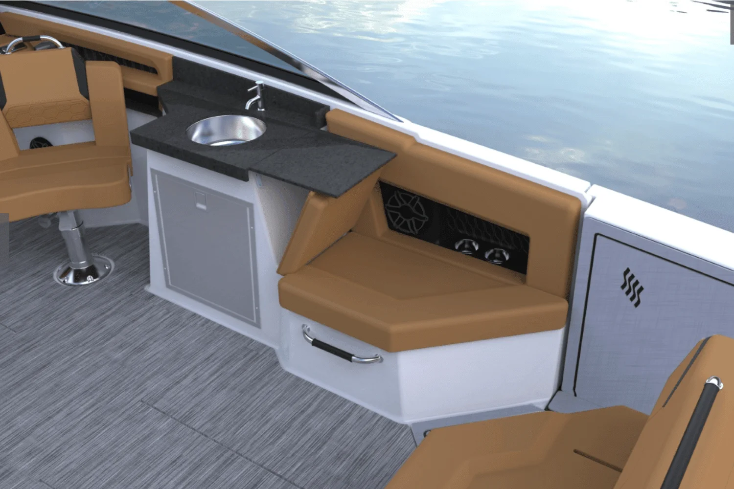 2025 Four Winns H9 Outboard Image Thumbnail #10