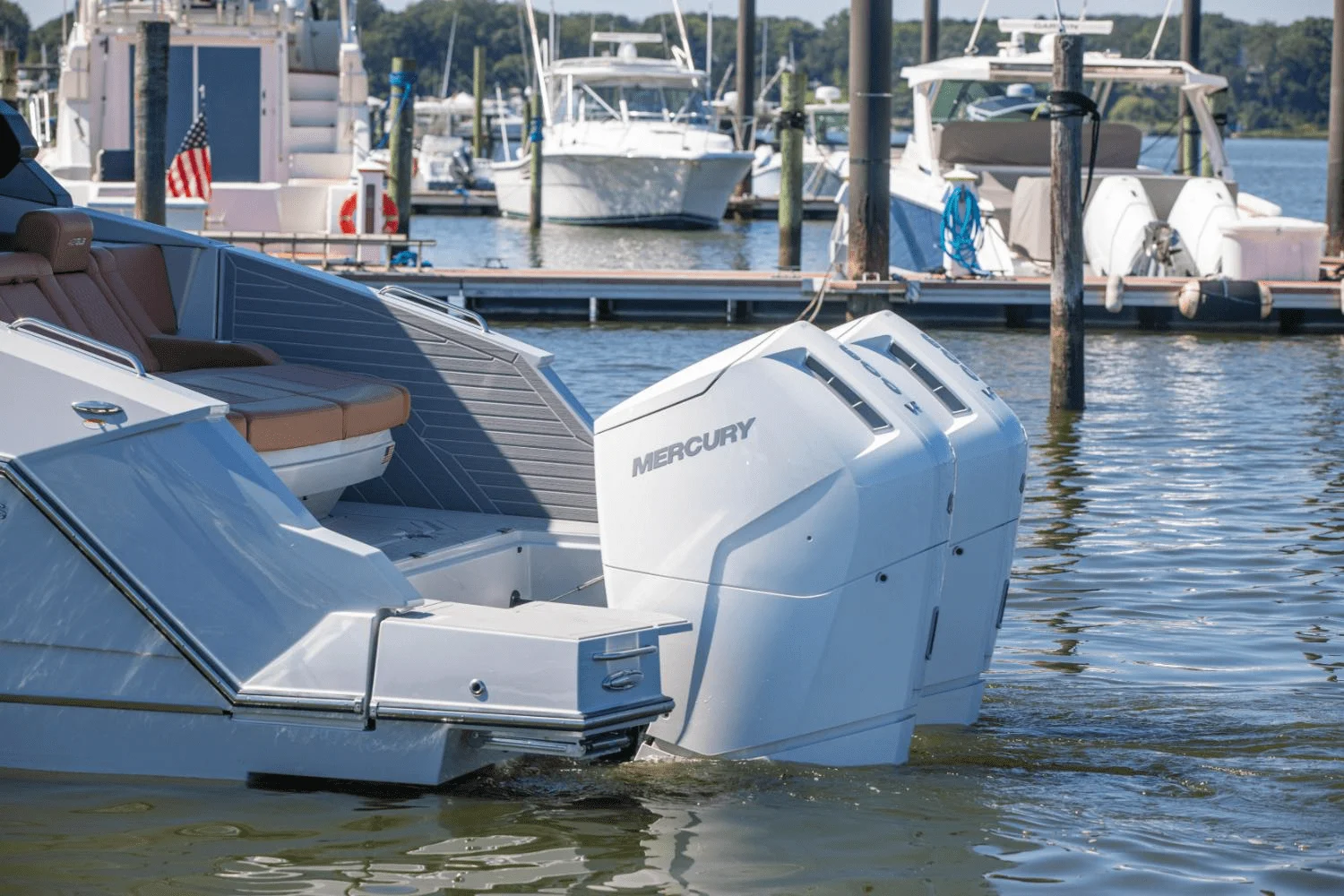 2024 Cruisers Yachts 42 GLS South Beach Outboard Image Thumbnail #25