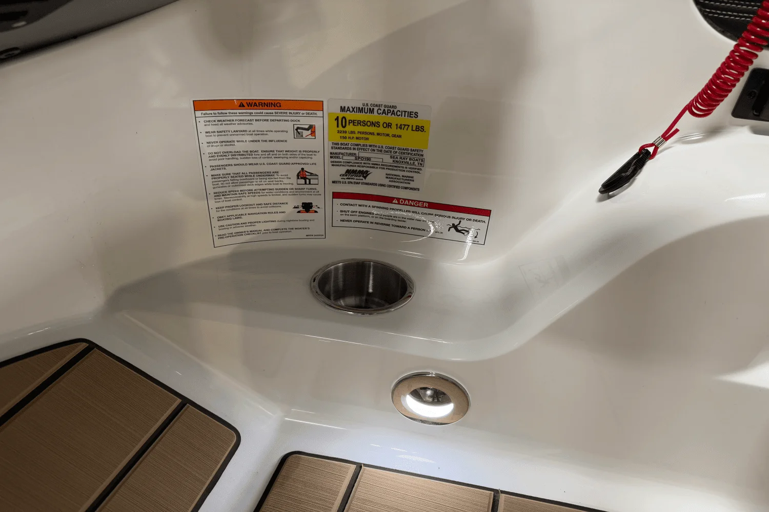 2025 Sea Ray SPX 190 Outboard Image Thumbnail #79