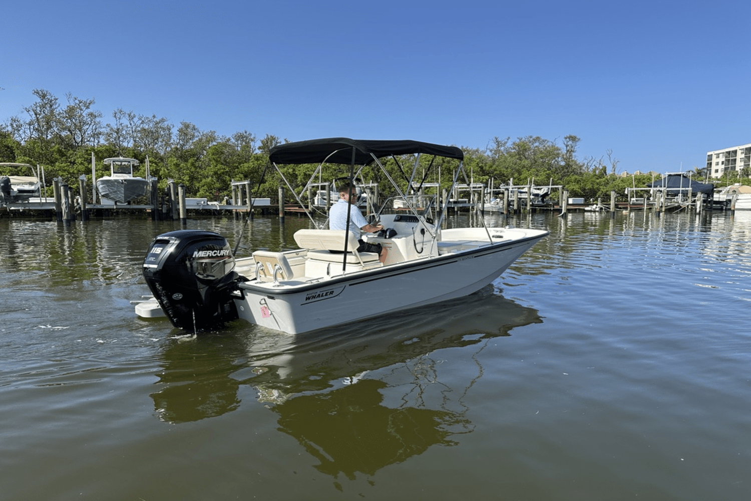 2025 Boston Whaler 170 Montauk Image Thumbnail #3
