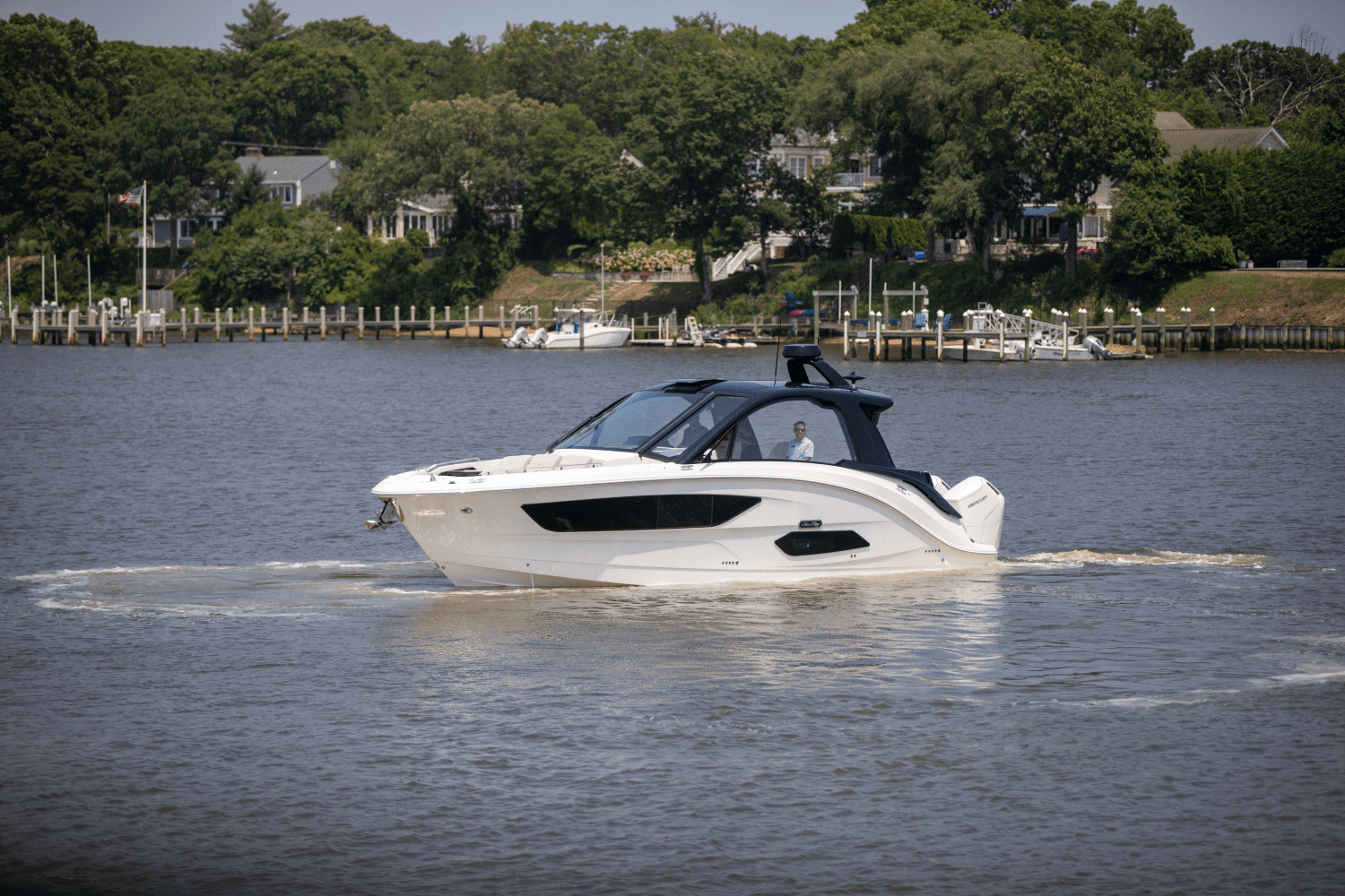 Thumbnail 2 for 2024 Sea Ray Sundancer 370 Outboard