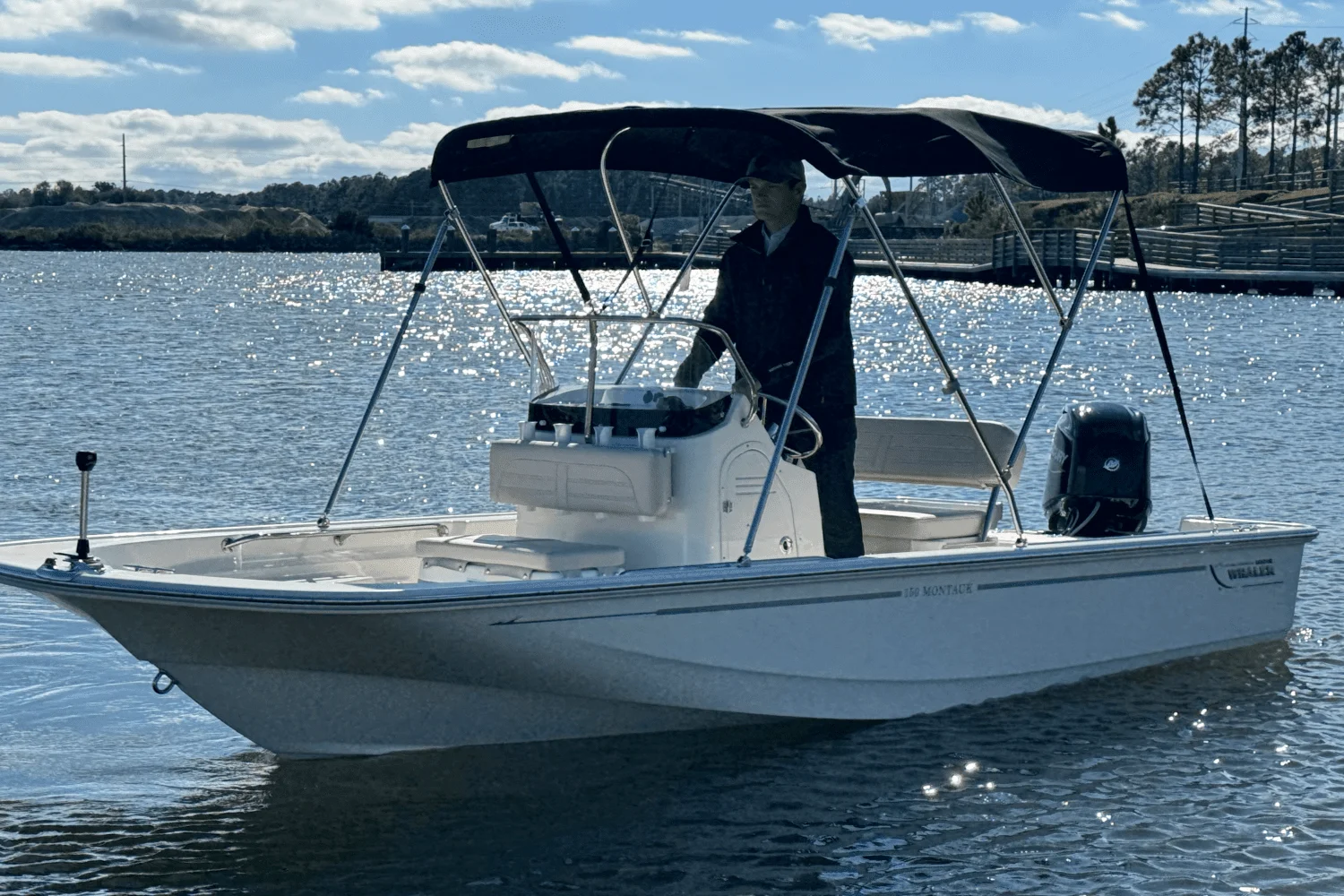 2025 Boston Whaler 150 Montauk Image Thumbnail #6