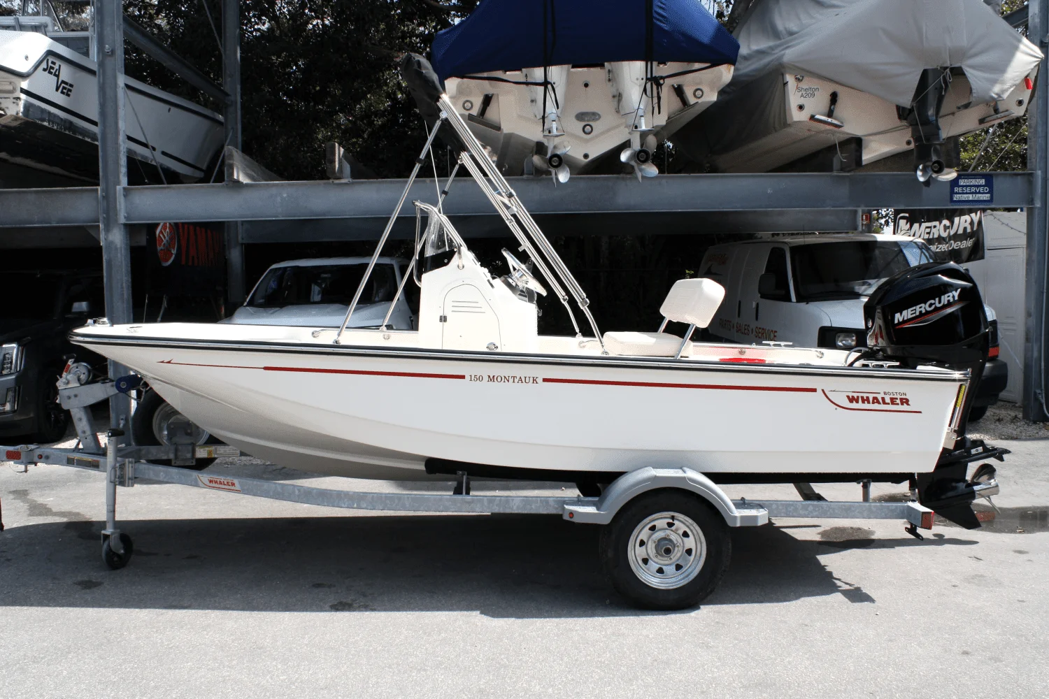 2025 Boston Whaler 150 Montauk Image Thumbnail #1