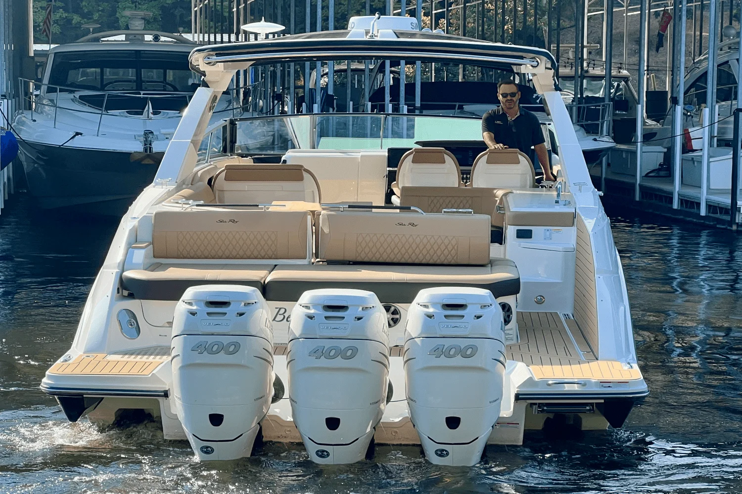 2021 Sea Ray SLX 400 OB Image Thumbnail #6