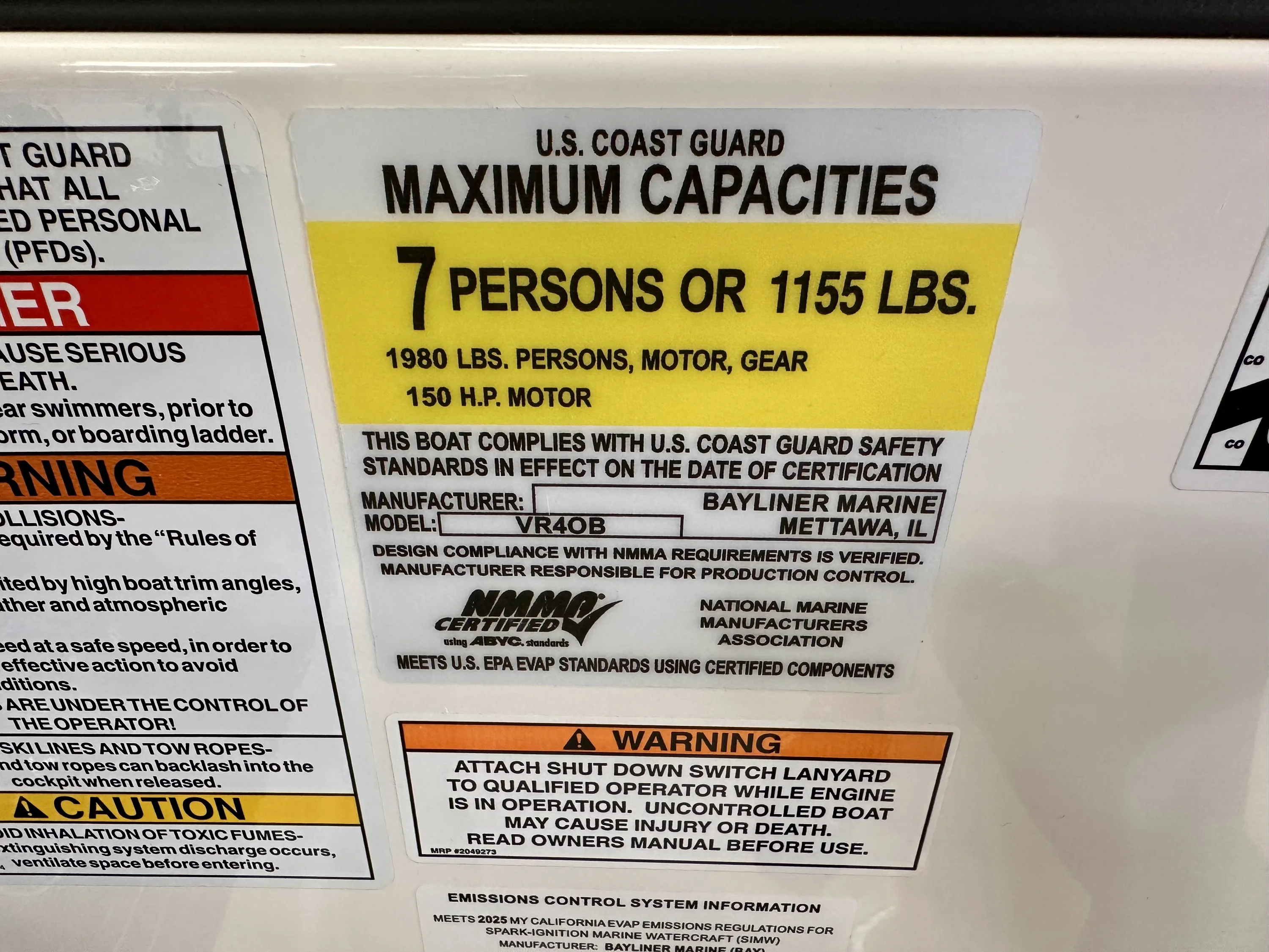 2025 Bayliner VR4OB Image Thumbnail #15