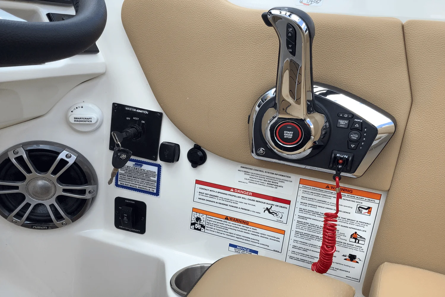 2025 Sea Ray SDX 270 Surf Image Thumbnail #19