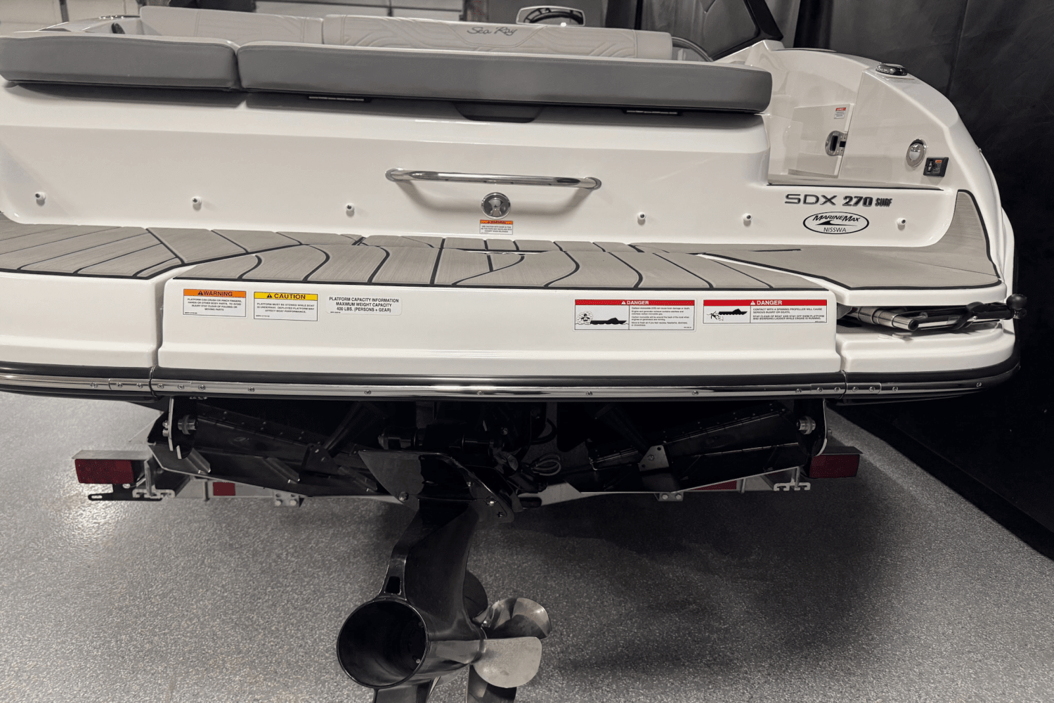 2025 Sea Ray SDX 270 Surf Image Thumbnail #11