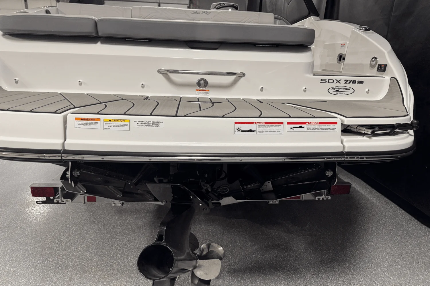2025 Sea Ray SDX 270 Surf Image Thumbnail #11