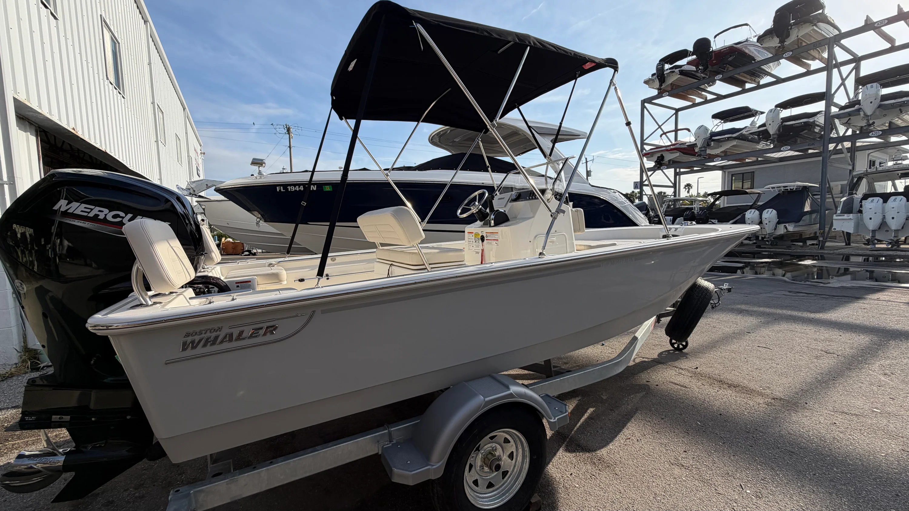 2026 Boston Whaler 170 Montauk Image Thumbnail #1