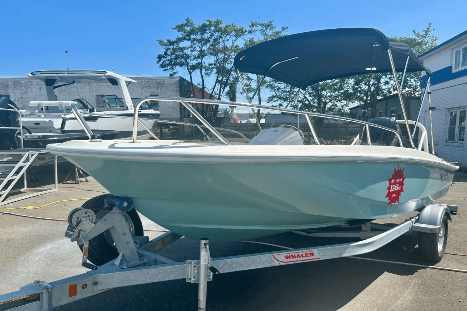 2025 Boston Whaler 160 Super Sport Image Thumbnail #3