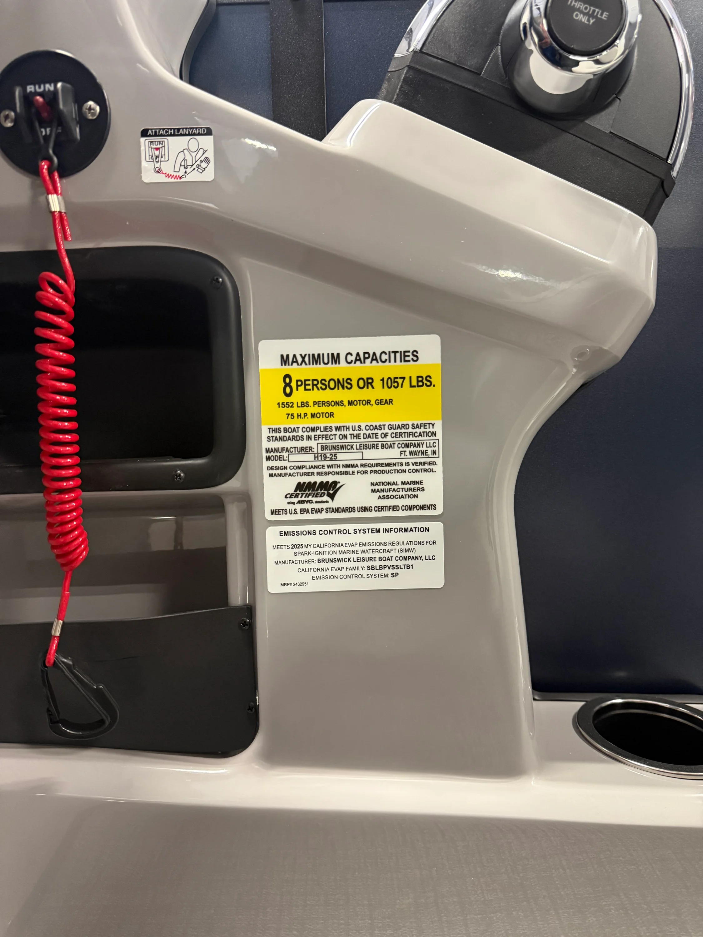 2025 Harris Cruiser 190 Image Thumbnail #9