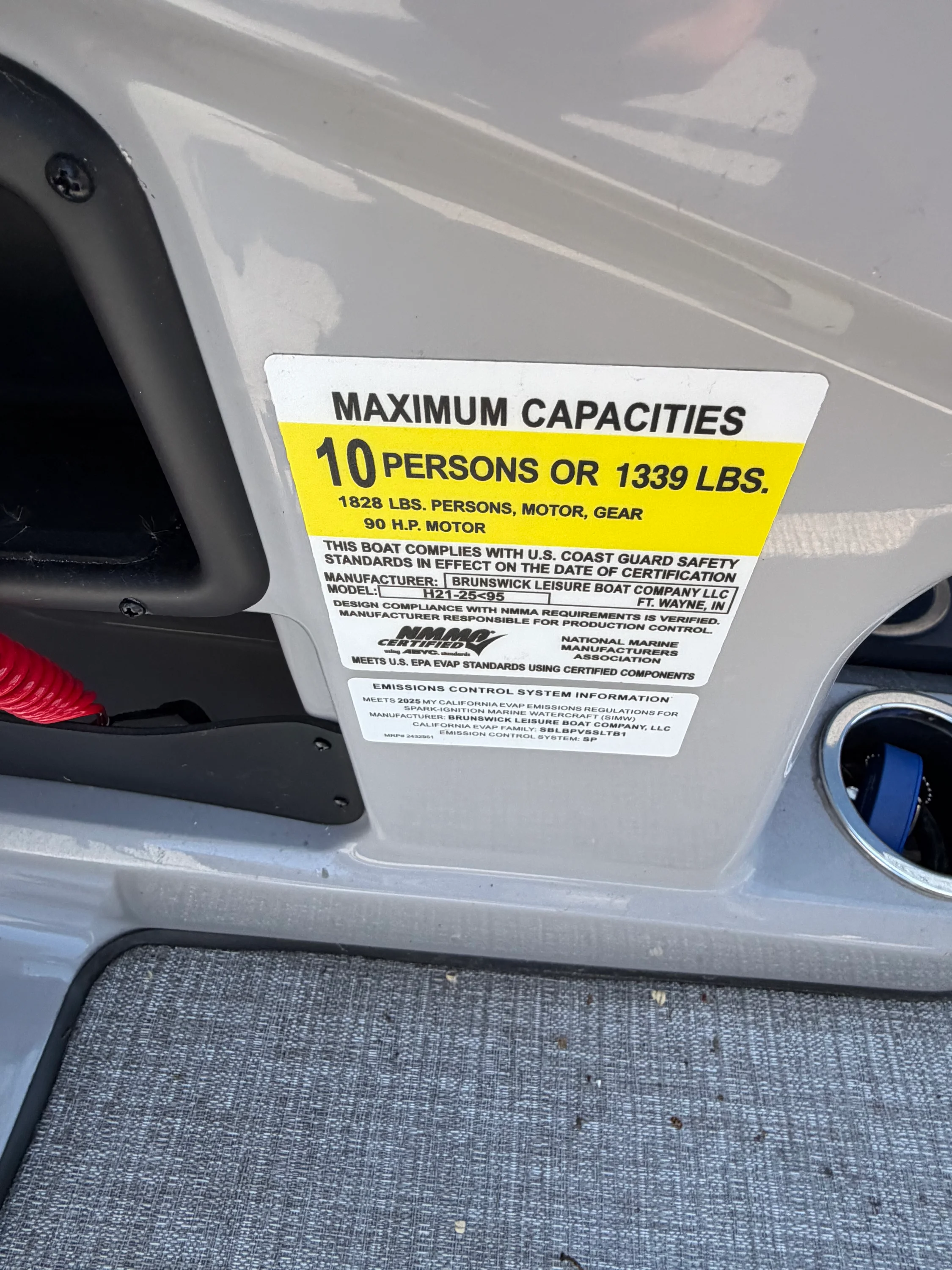 2025 Harris 210 Cruiser Image Thumbnail #7