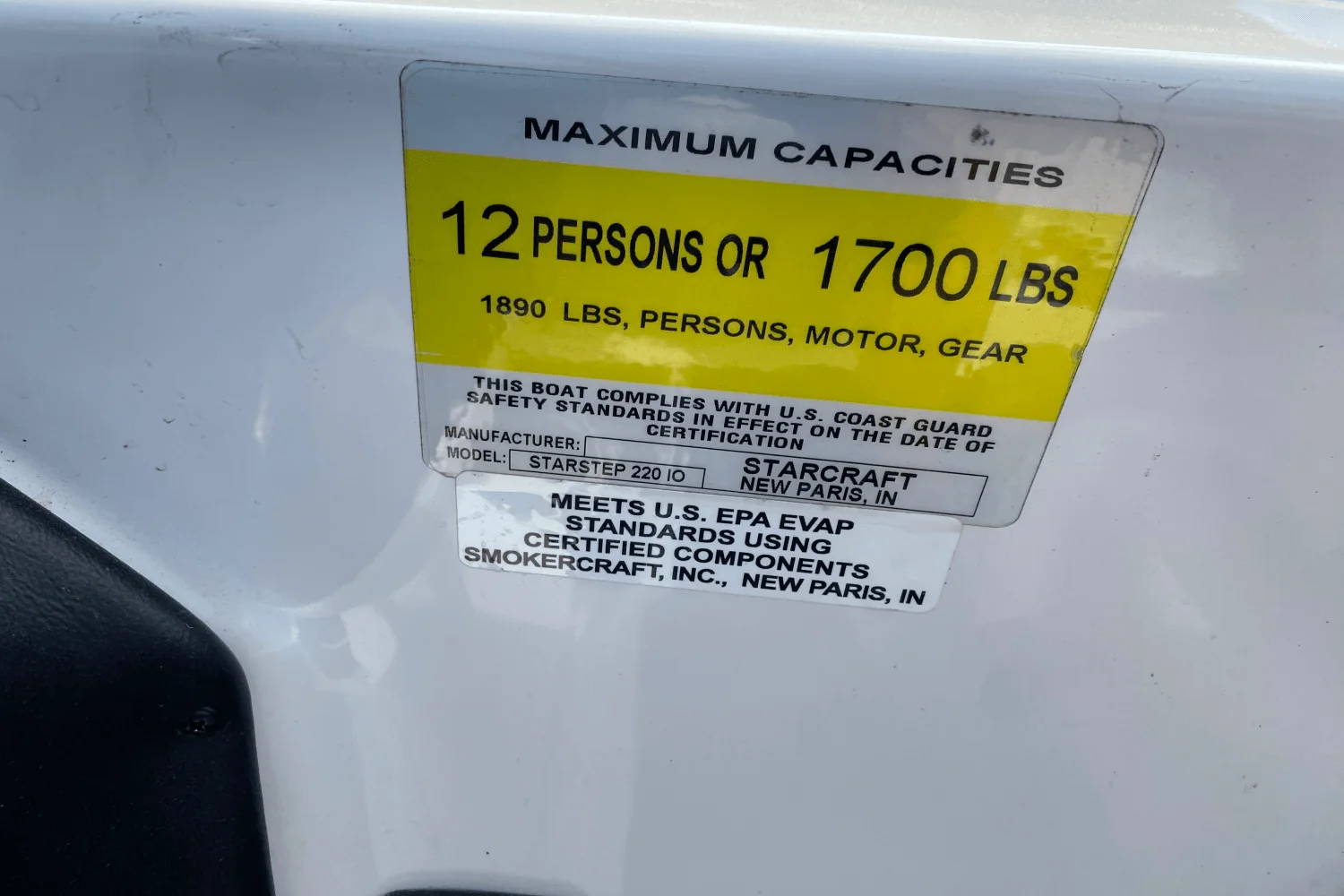 2013 Starcraft 220STARSTEP Image Thumbnail #9