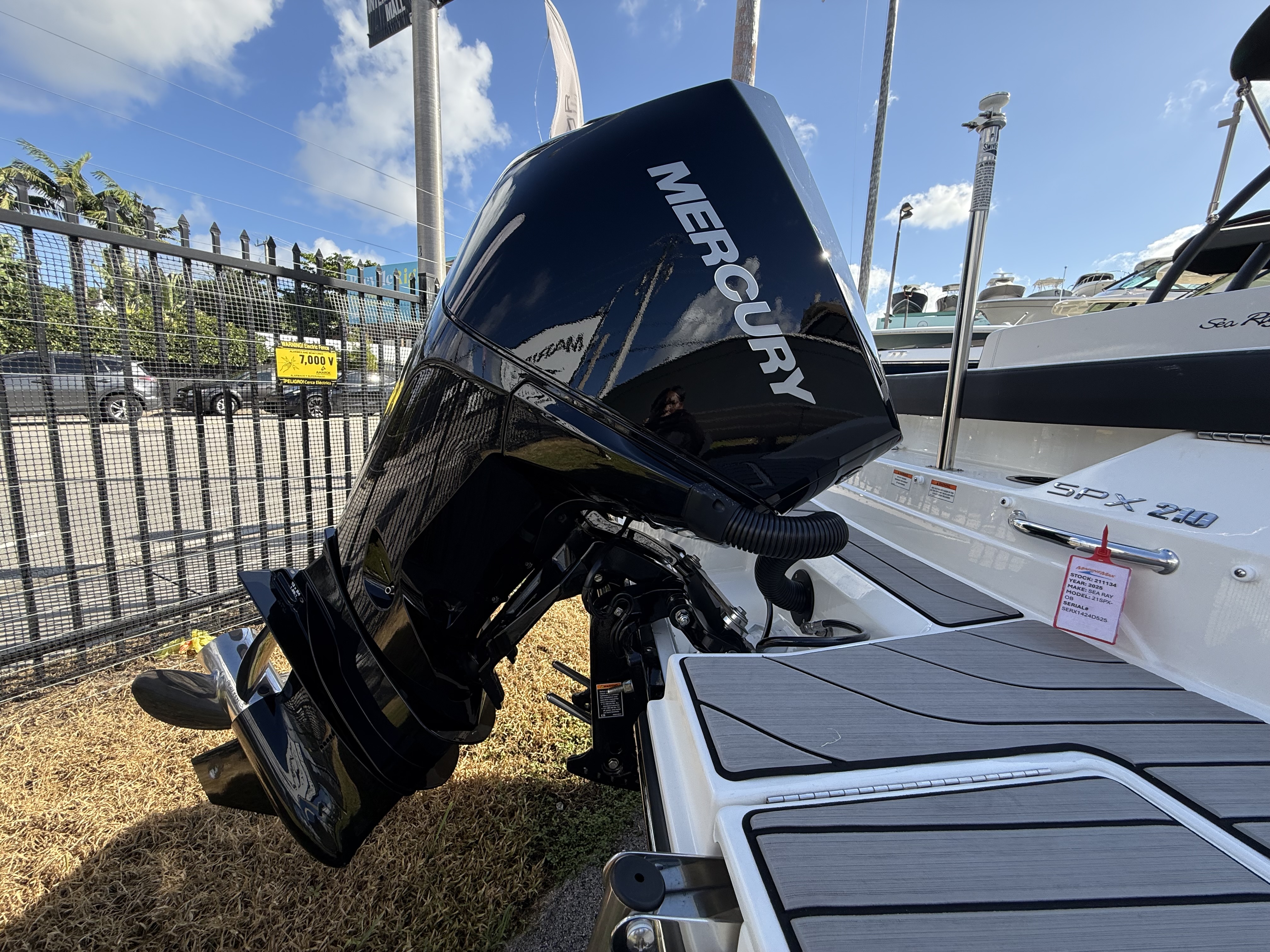 2025 Sea Ray SPX 210 Outboard Image Thumbnail #4