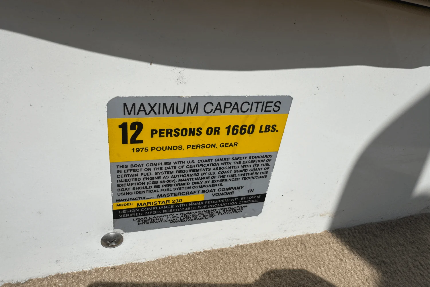 2000 Mastercraft 230 MARISTAR Image Thumbnail #27