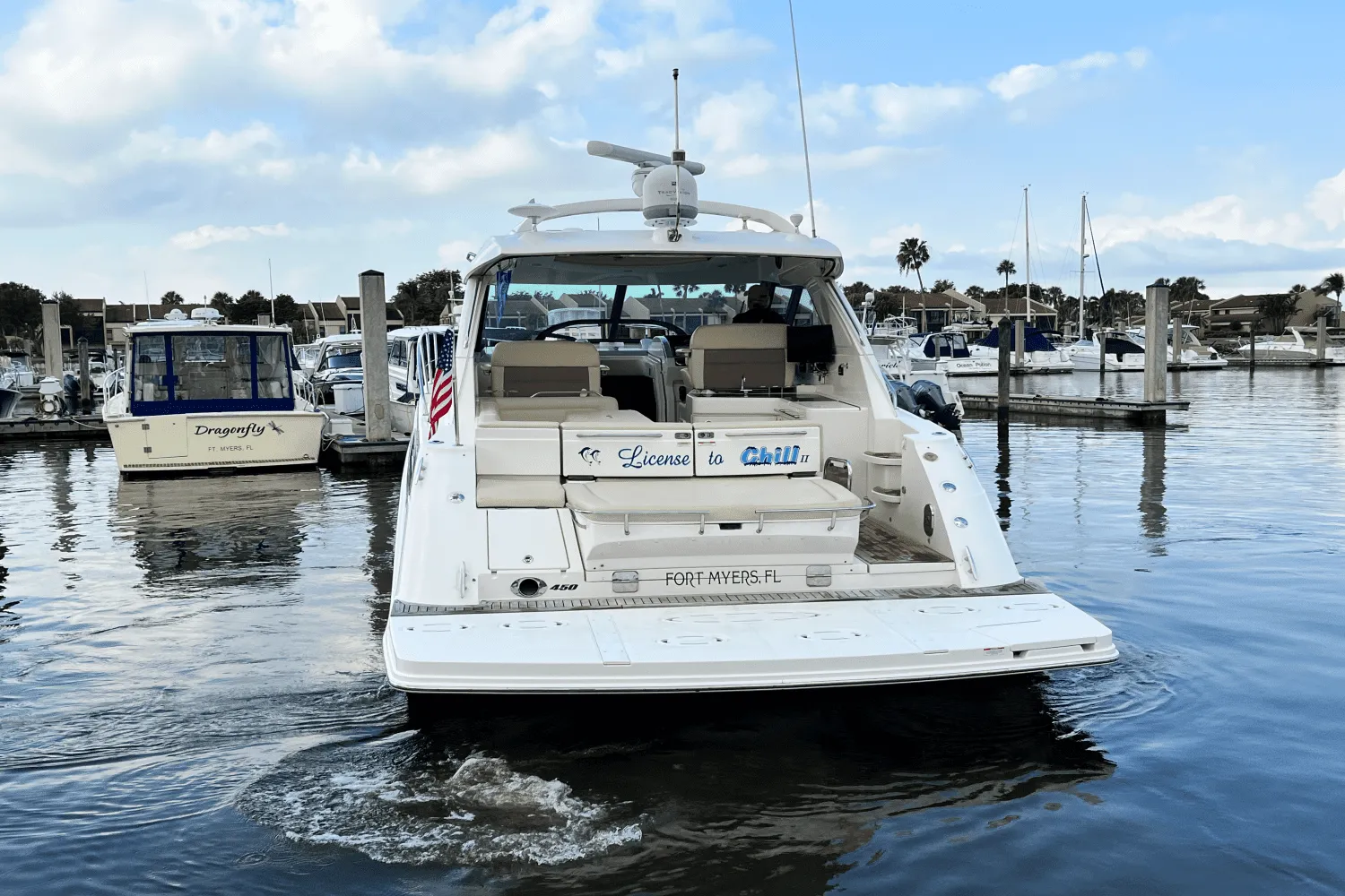 2015 Sea Ray 450 SUNDANCER Image Thumbnail #8