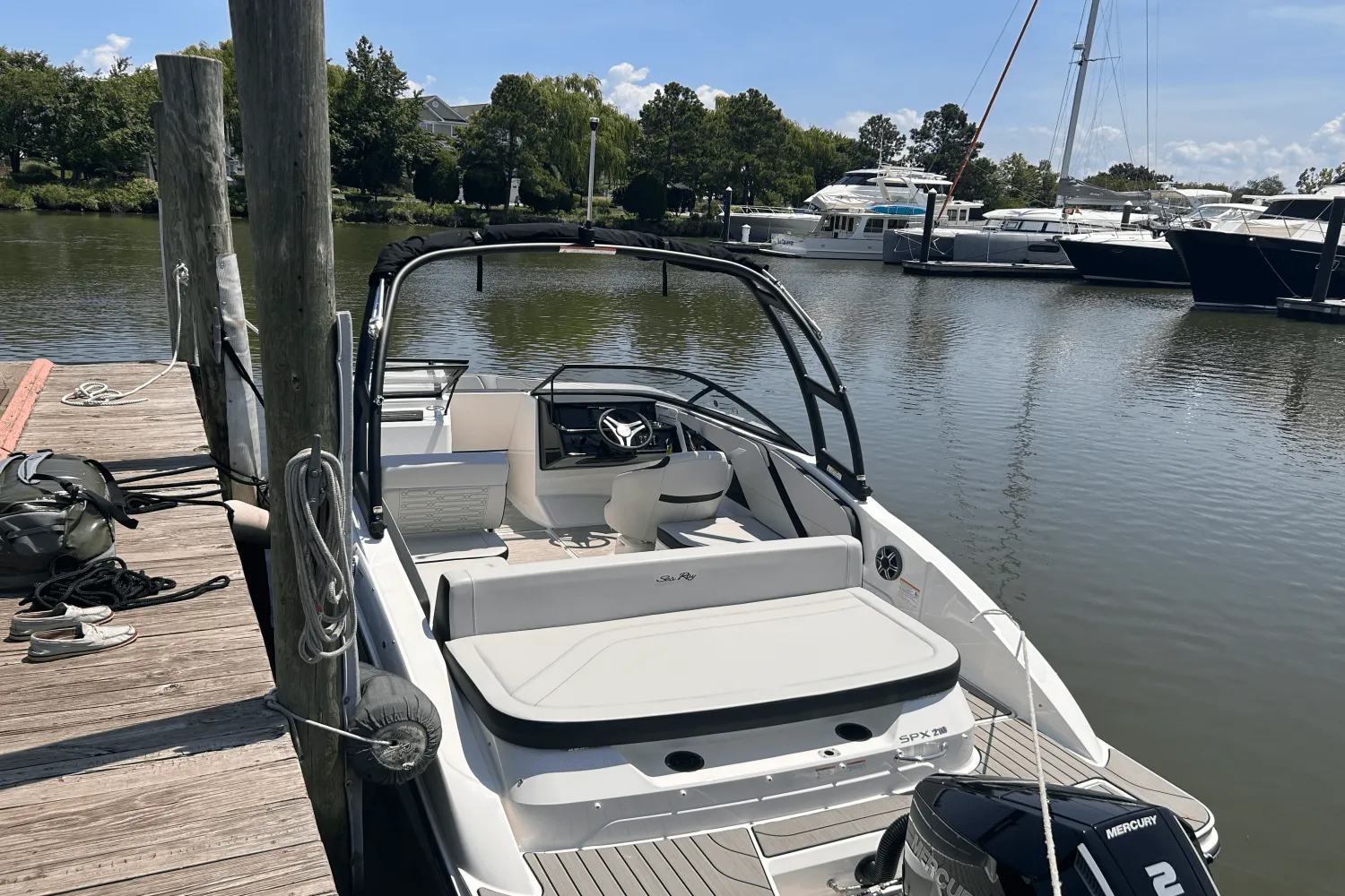 2026 Sea Ray SPX 210 Outboard Image Thumbnail #8