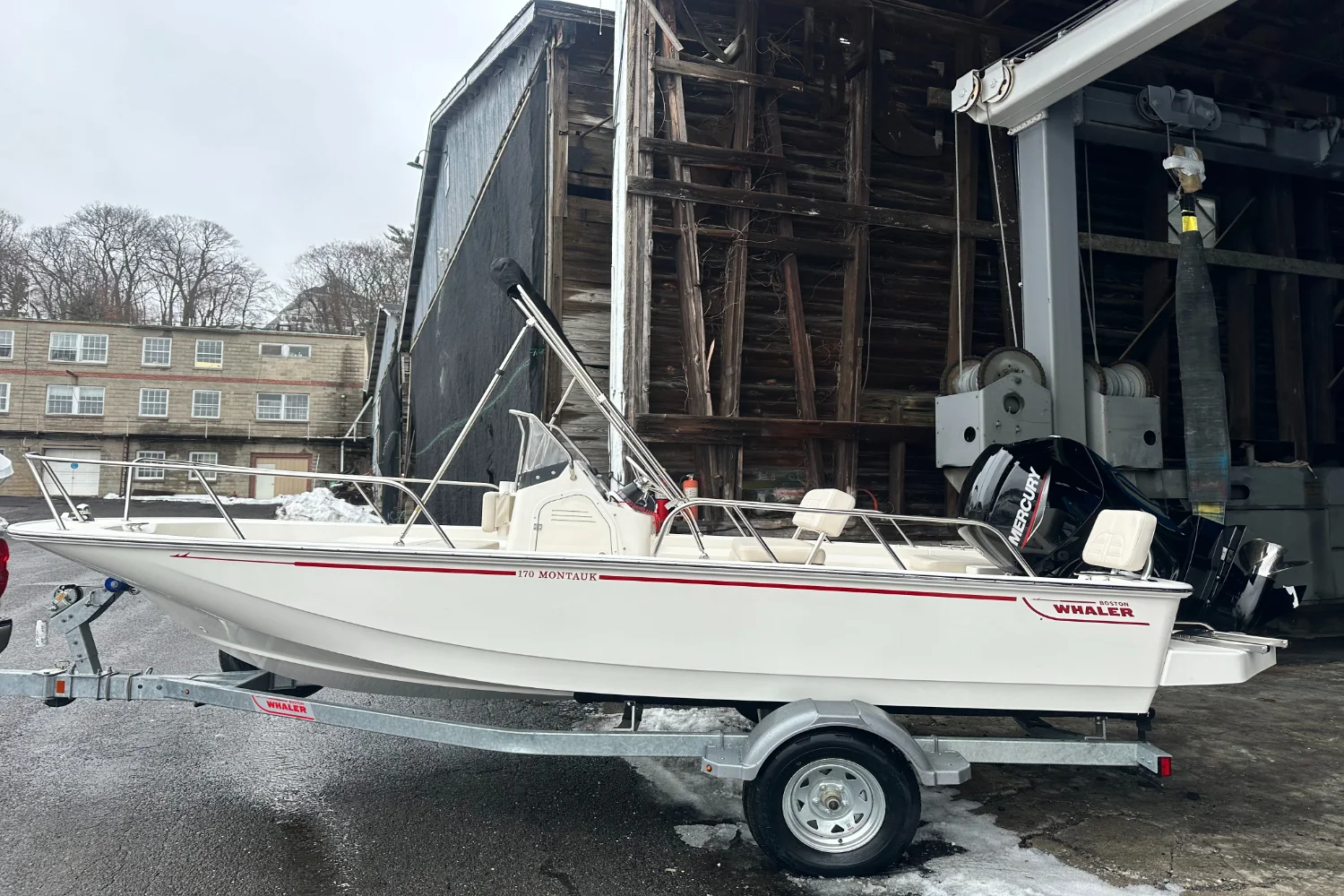 2026 Boston Whaler 170 Montauk Image Thumbnail #1