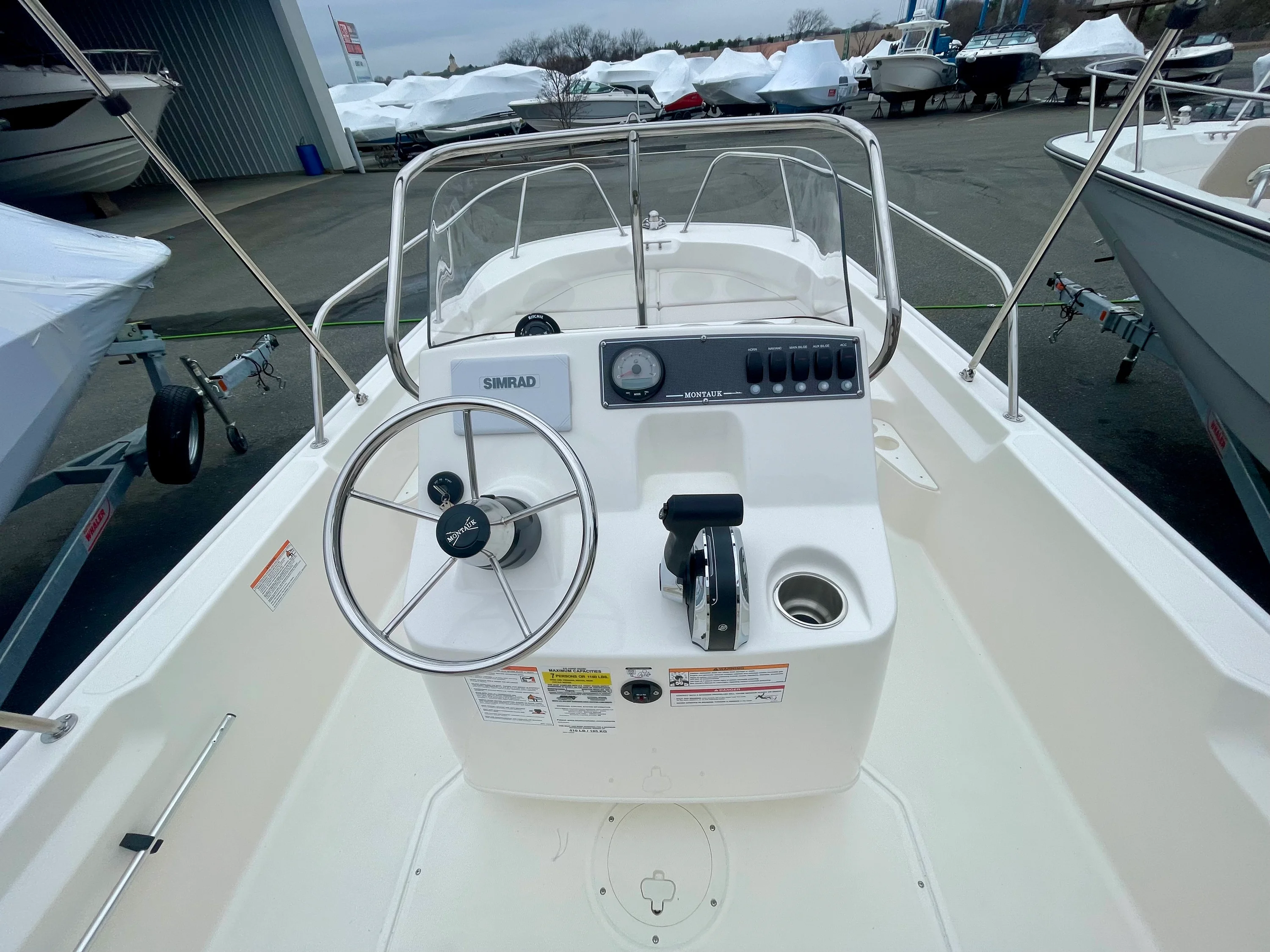 2026 Boston Whaler 170 Montauk Image Thumbnail #6