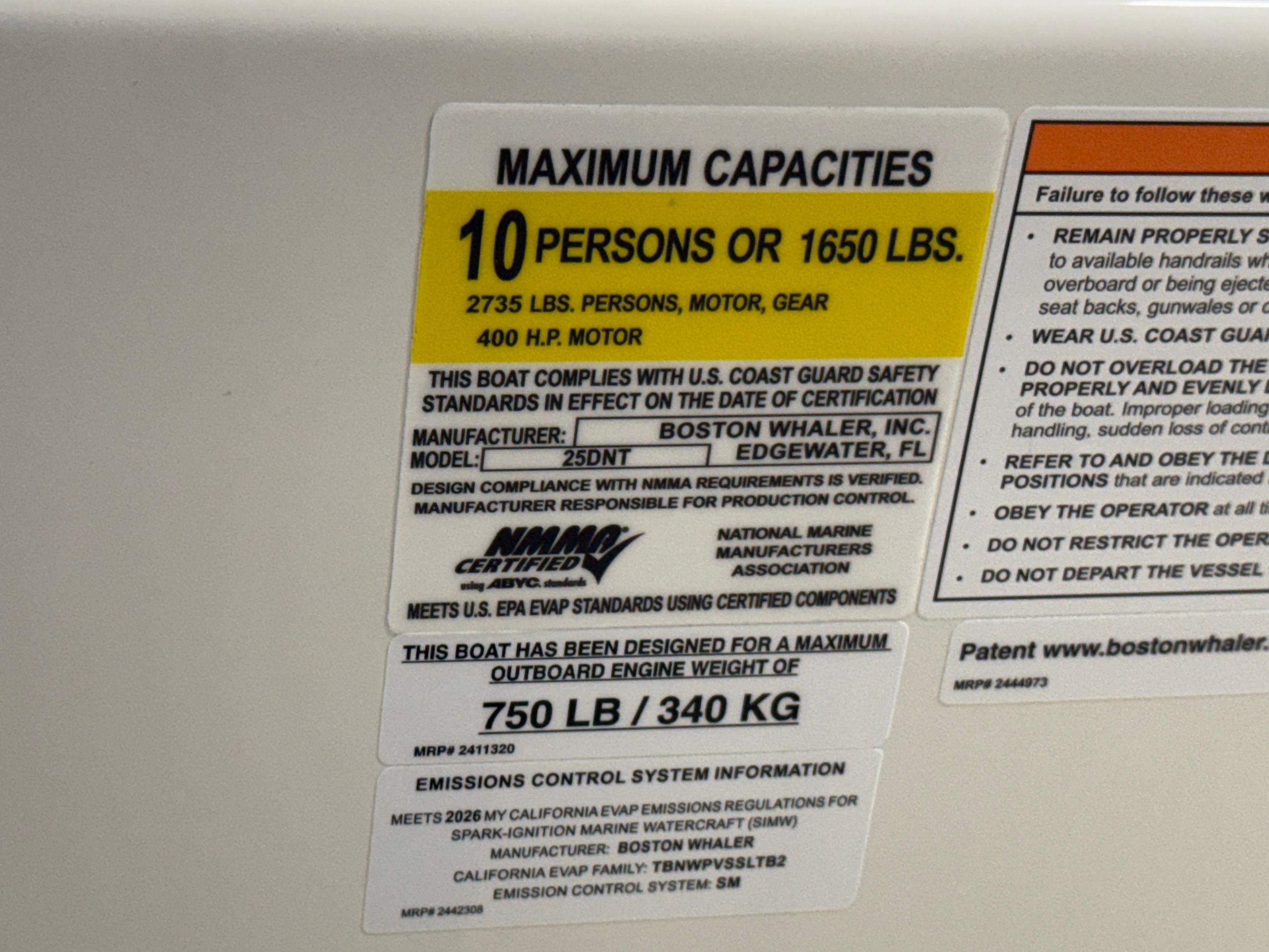 2026 Boston Whaler 250 Dauntless Image Thumbnail #69