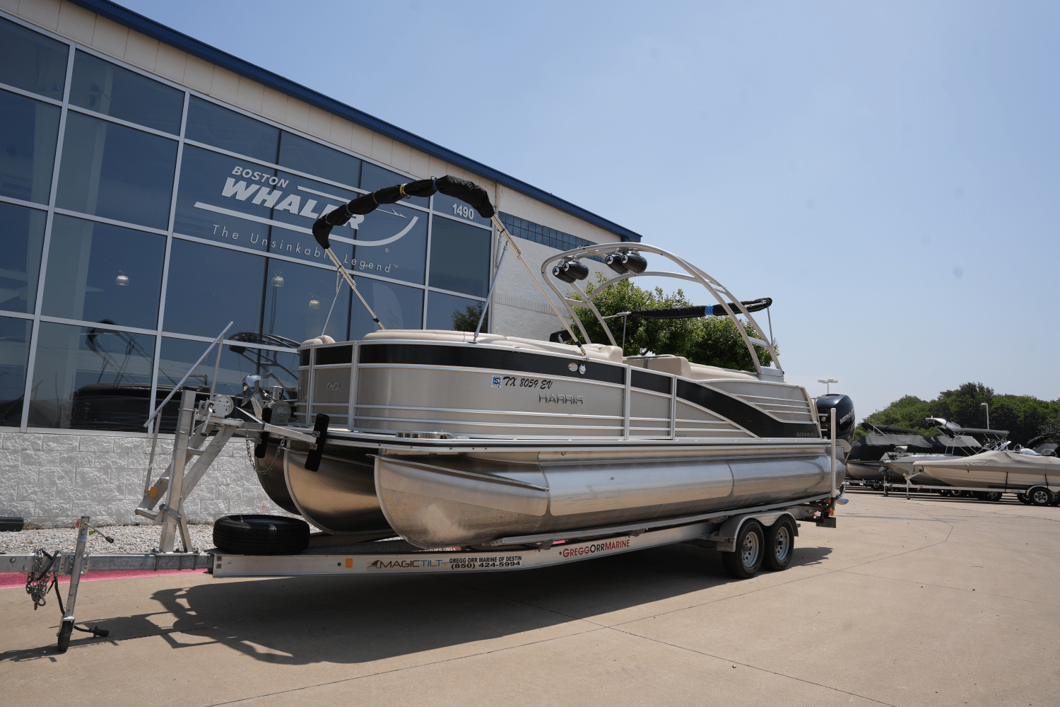2017 Harris GRAND MARINER (TWIN ENGINE) Image Thumbnail #1