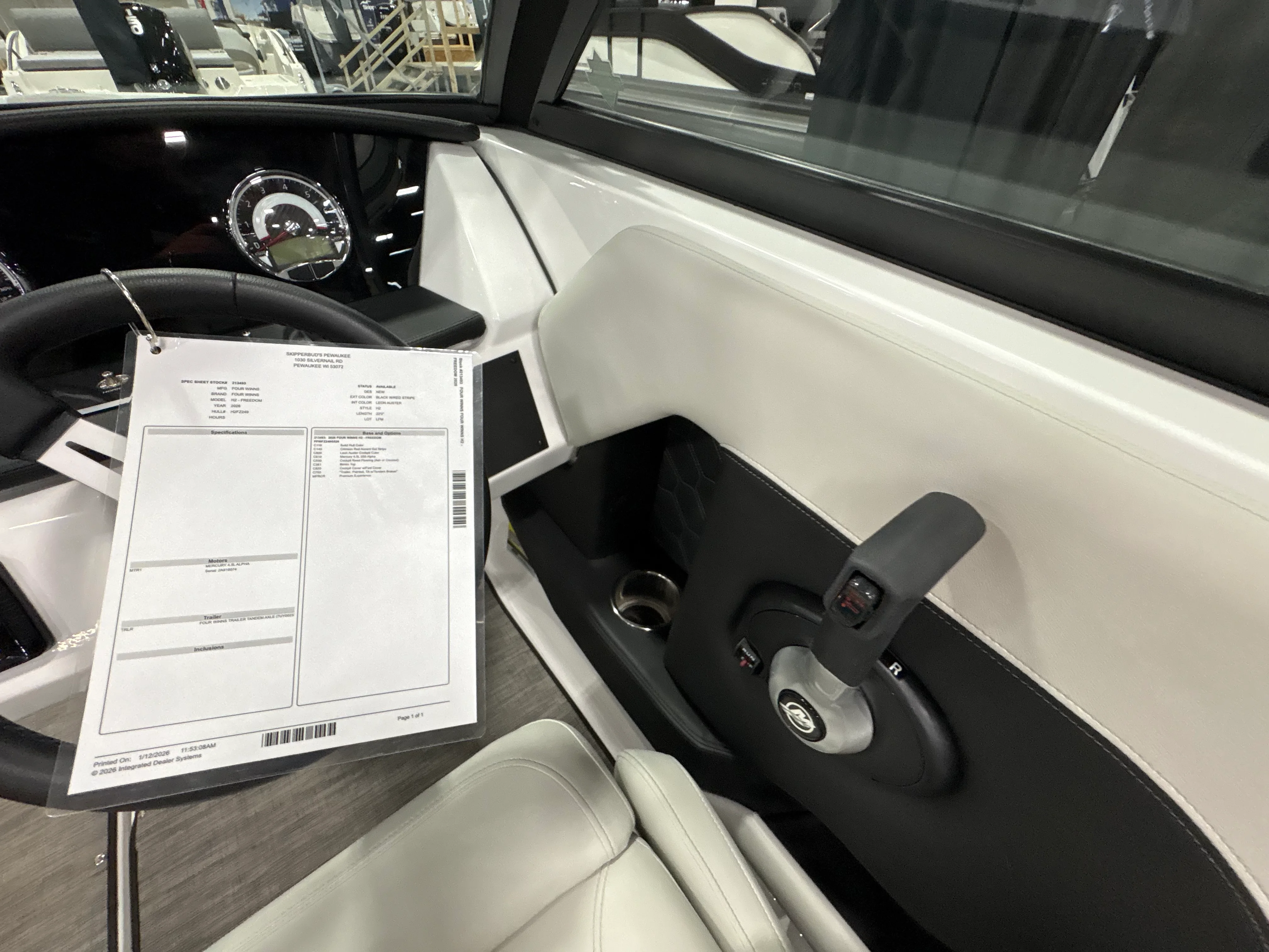 2026 Four Winns H2 - FREEDOM Image Thumbnail #27