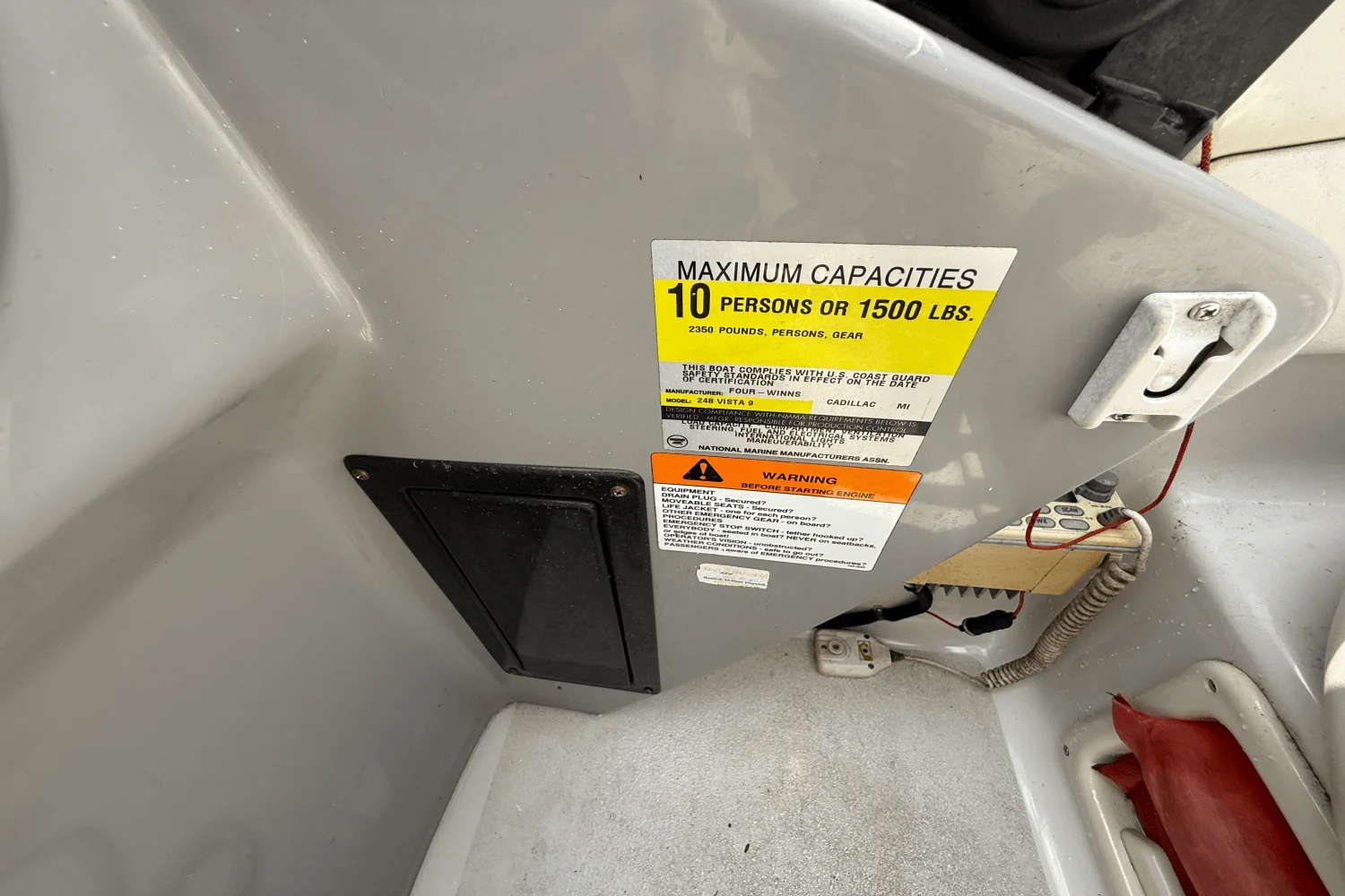 2000 Four Winns 248 VISTA Image Thumbnail #13