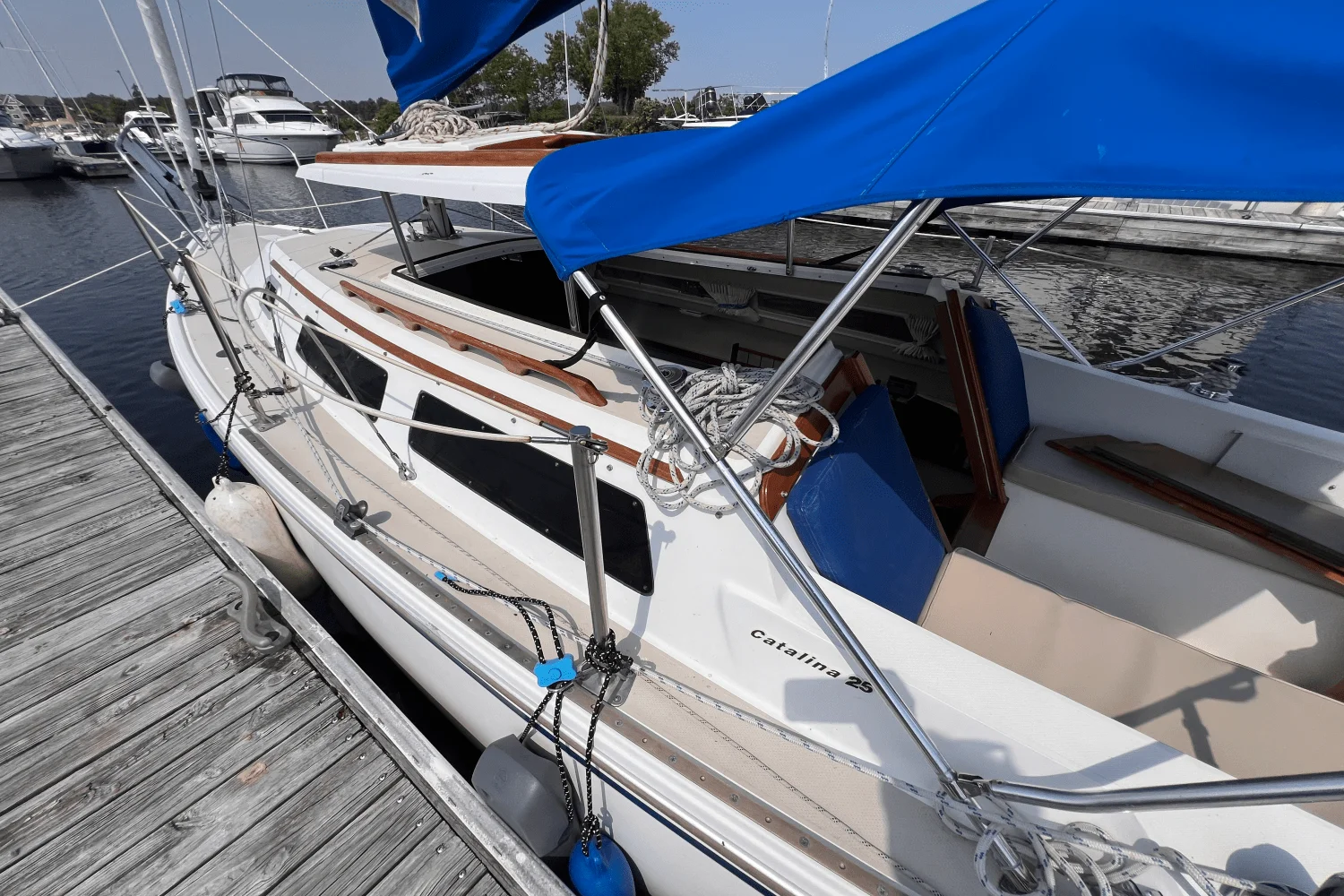 1987 Catalina 25 POP TOP Image Thumbnail #26