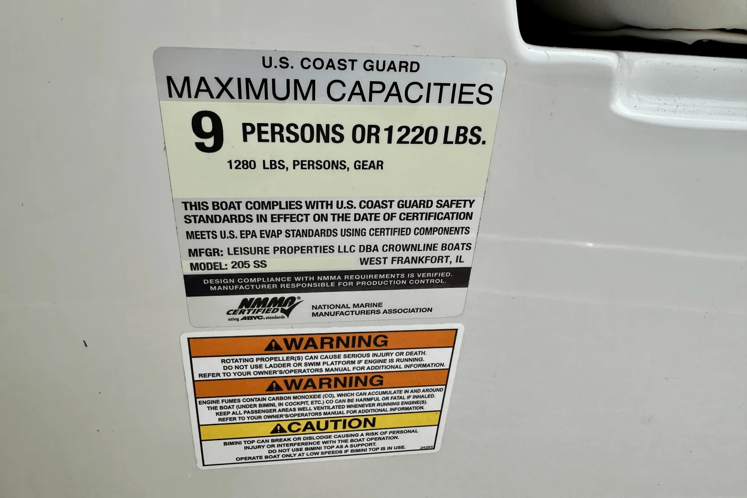 2019 Crownline 205 SS Image Thumbnail #36