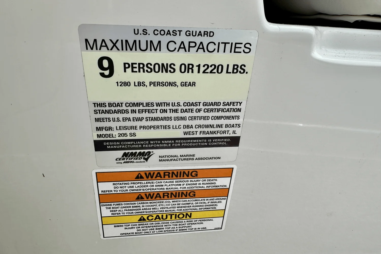 2019 Crownline 205 SS Image Thumbnail #36