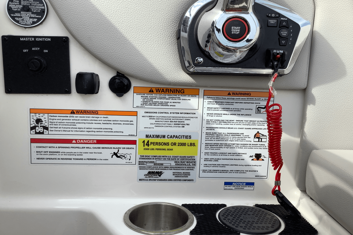 2025 Sea Ray 250 SDX Image Thumbnail #22