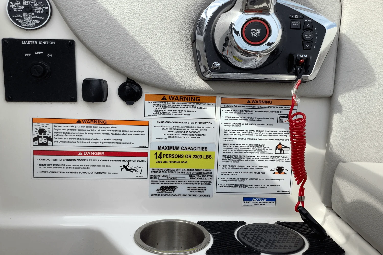 2025 Sea Ray 250 SDX Image Thumbnail #22