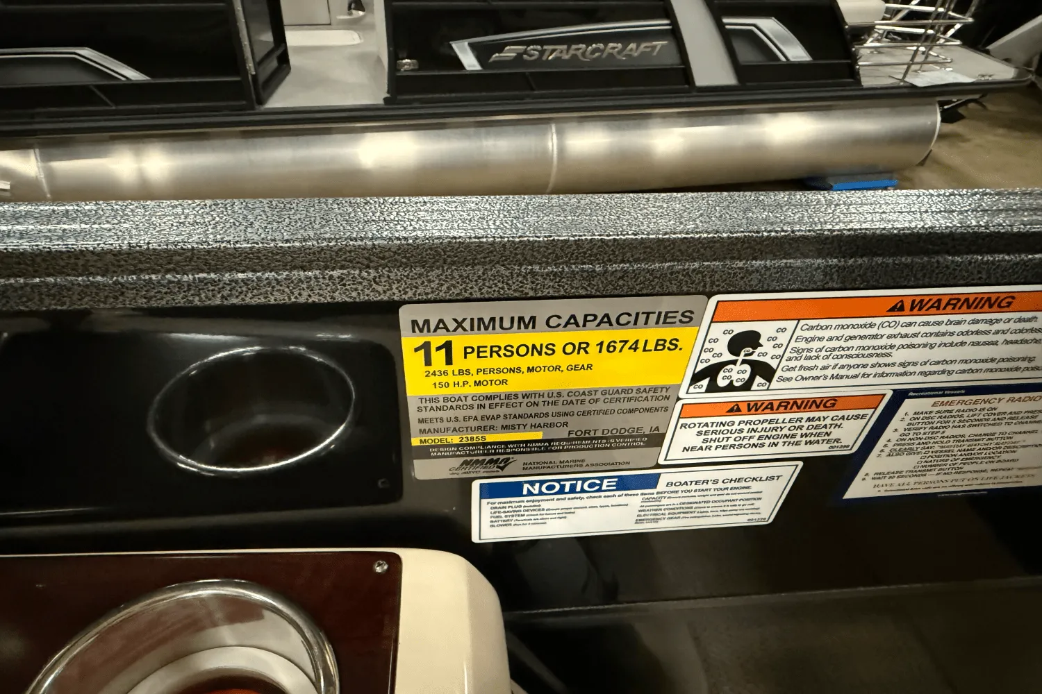 2018 Misty Harbor S 2385 SEC TRITOON Image Thumbnail #13