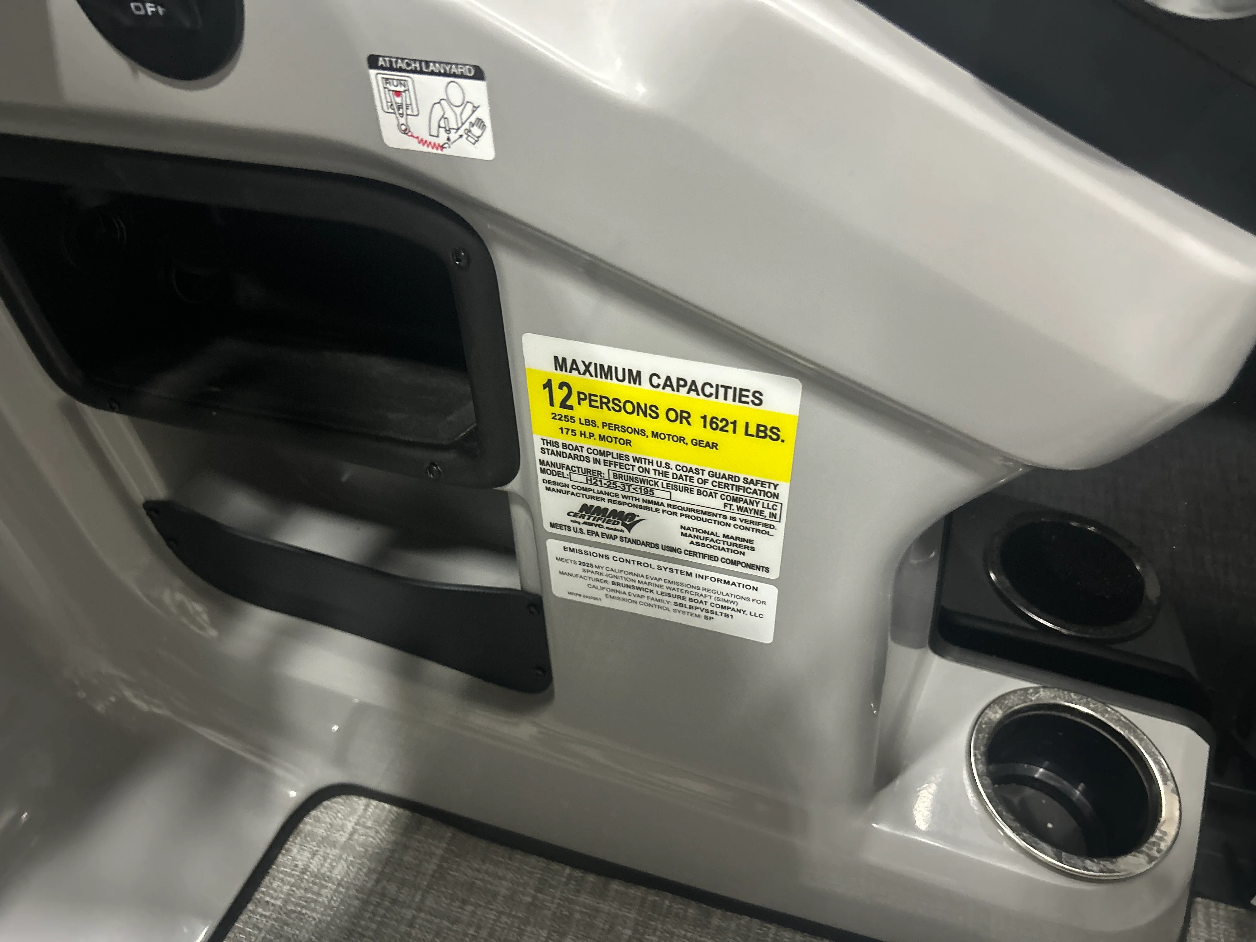 2025 Harris 210 Cruiser Image Thumbnail #15