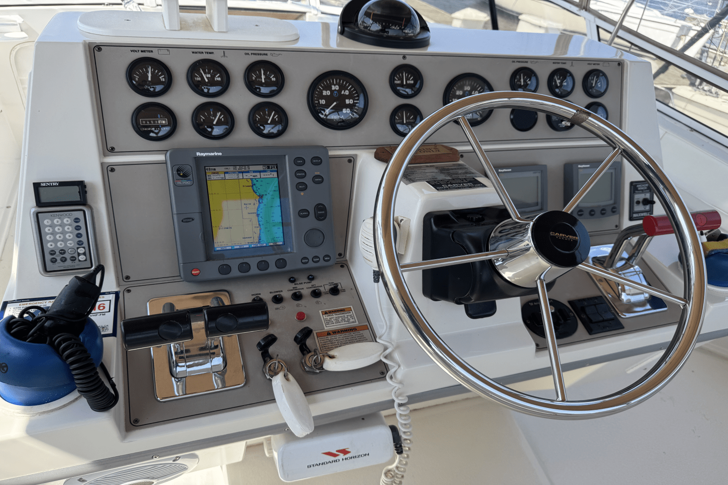 1999 Carver Yachts 380 SANTEGO Image Thumbnail #7