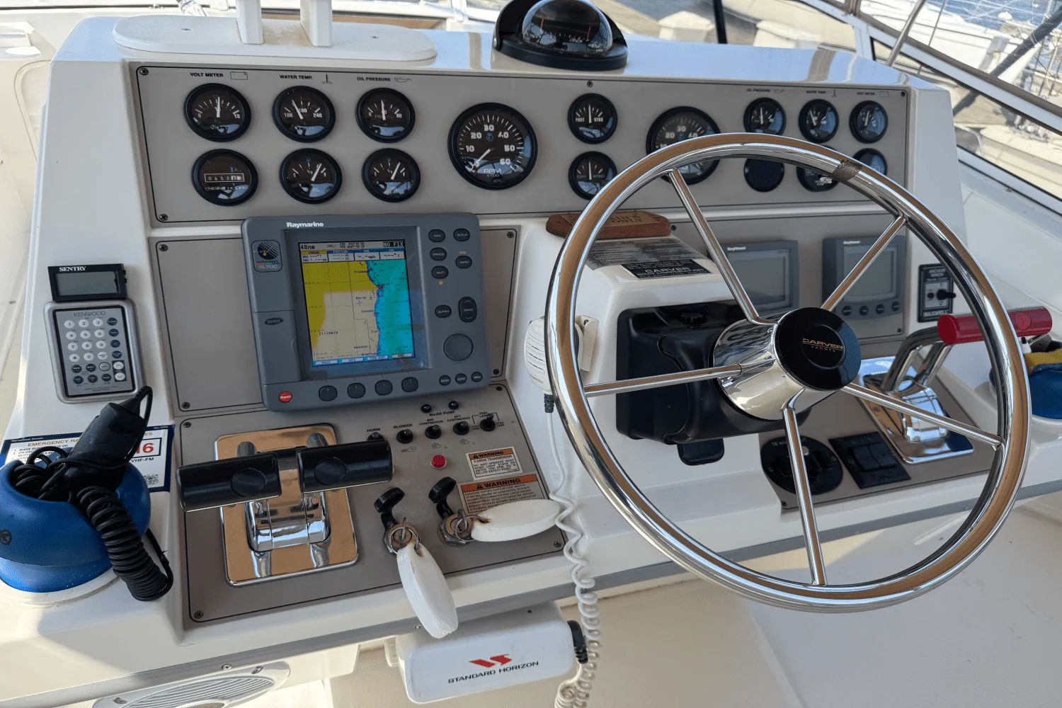 1999 Carver Yachts 380 SANTEGO Image Thumbnail #7