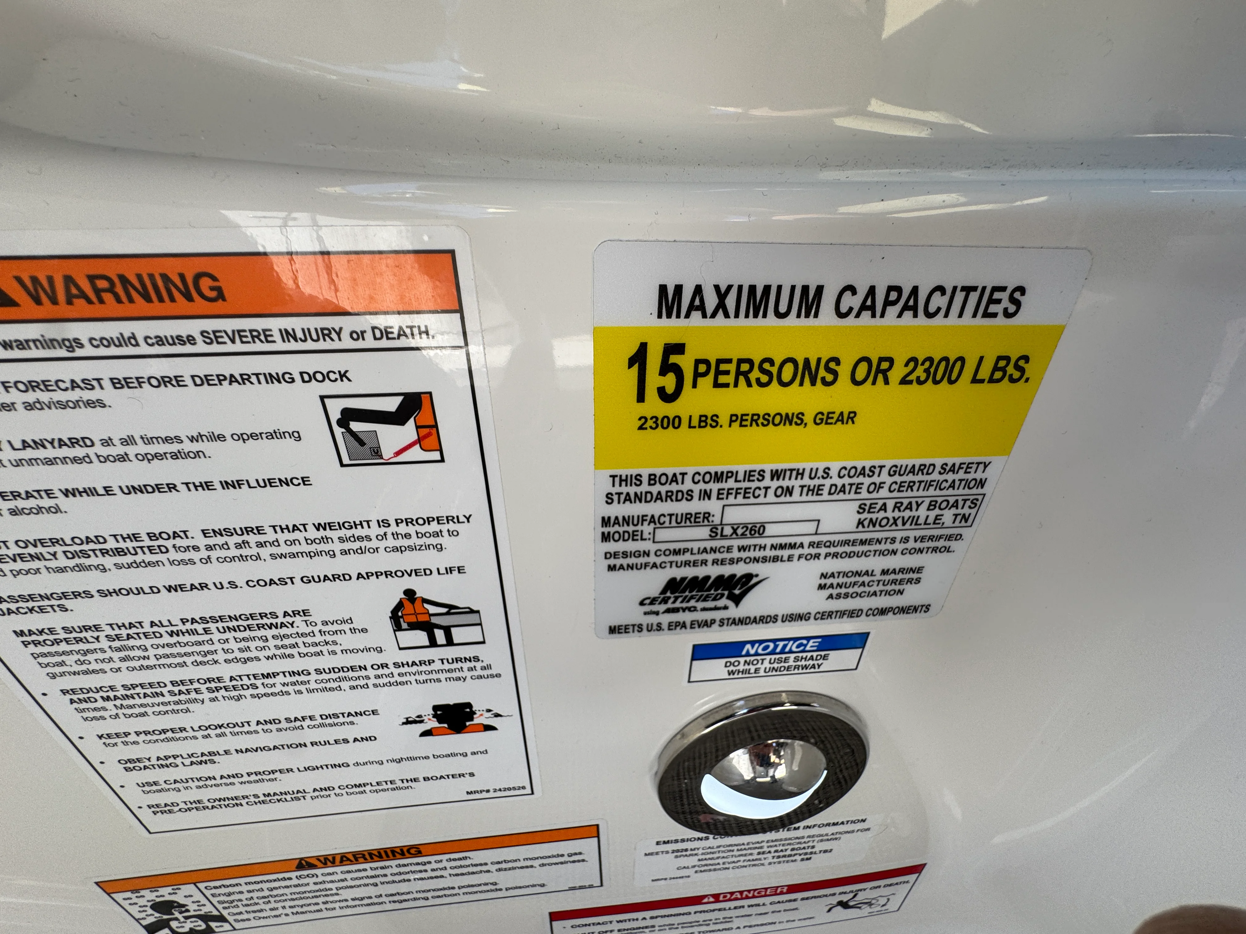 2026 Sea Ray SLX 260 Image Thumbnail #27