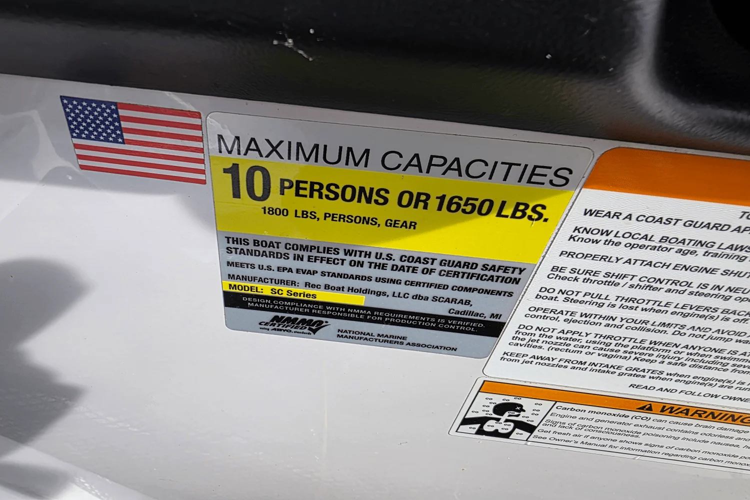 2016 Scarab 215 HO IMPULSE Image Thumbnail #7