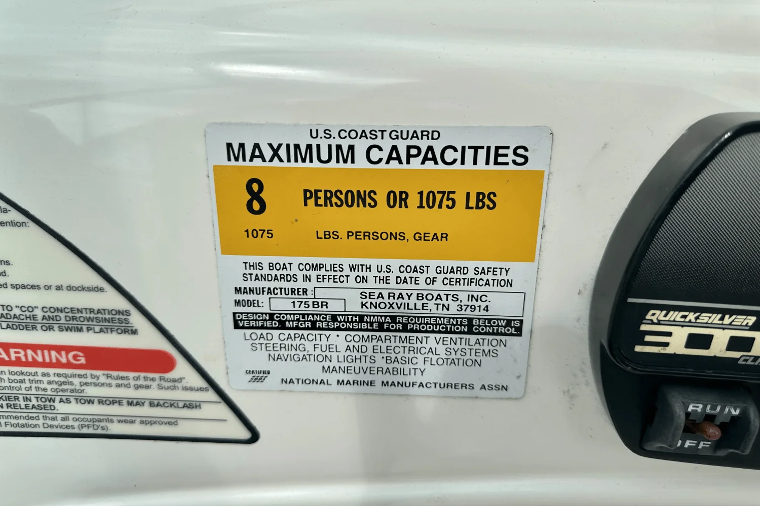 1997 Sea Ray 175 BR Image Thumbnail #8