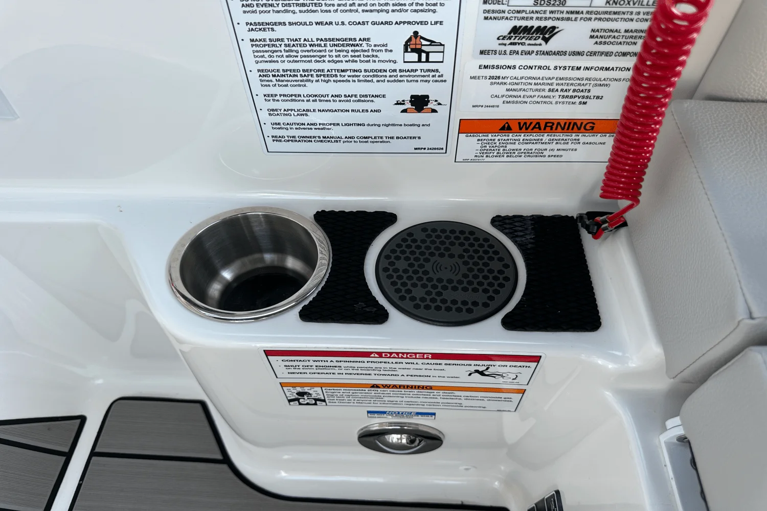 2026 Sea Ray SDX 230 Surf Image Thumbnail #35