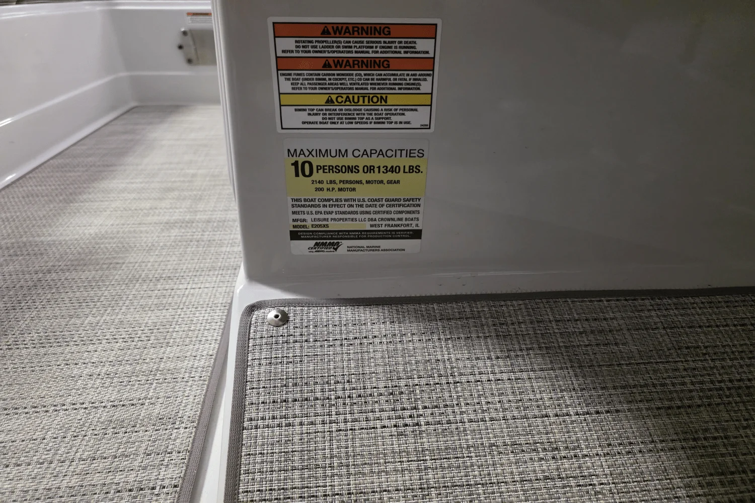 2021 Crownline E 205 XS Image Thumbnail #18