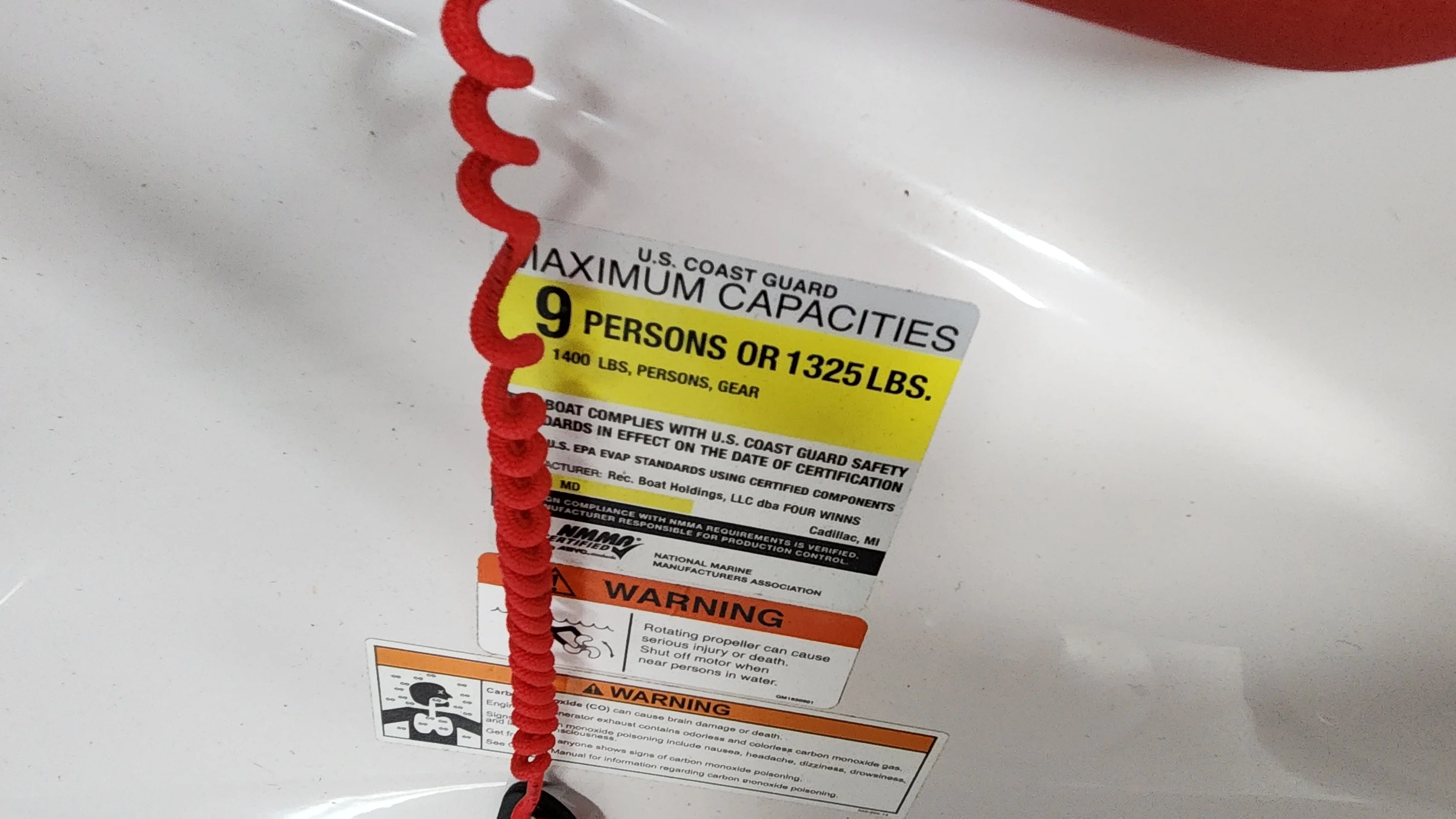 2016 Four Winns H190 Image Thumbnail #11