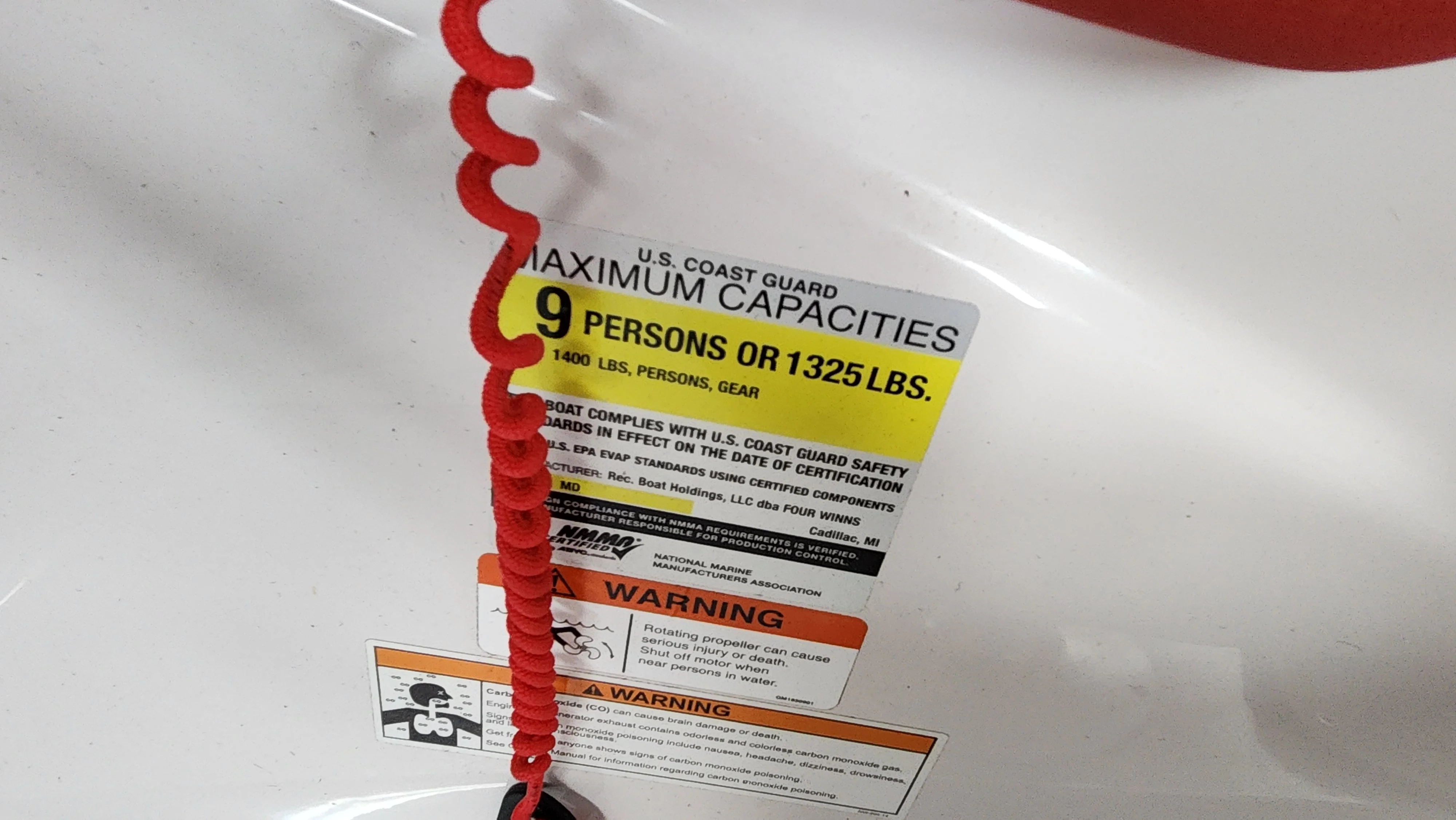 2016 Four Winns H190 Image Thumbnail #11