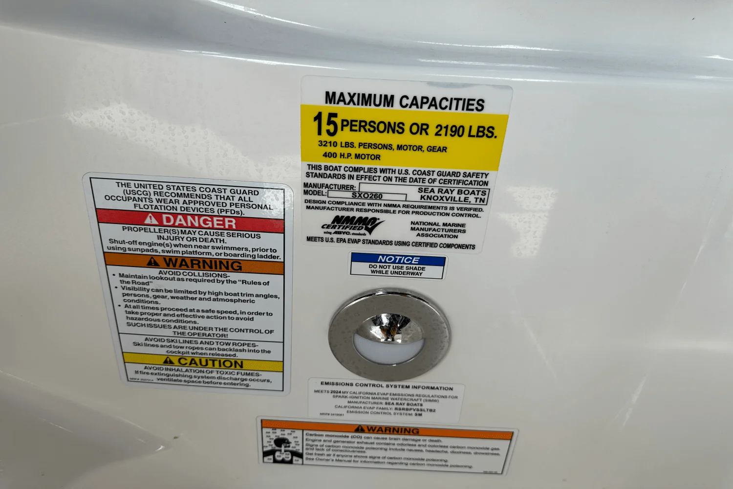 2024 Sea Ray SLX 260 Outboard Image Thumbnail #46