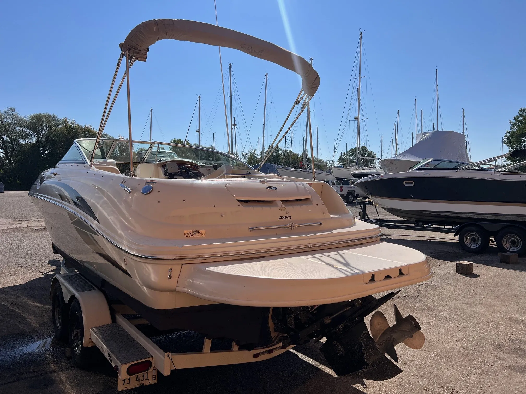 2001 Sea Ray 240 SD Image Thumbnail #7