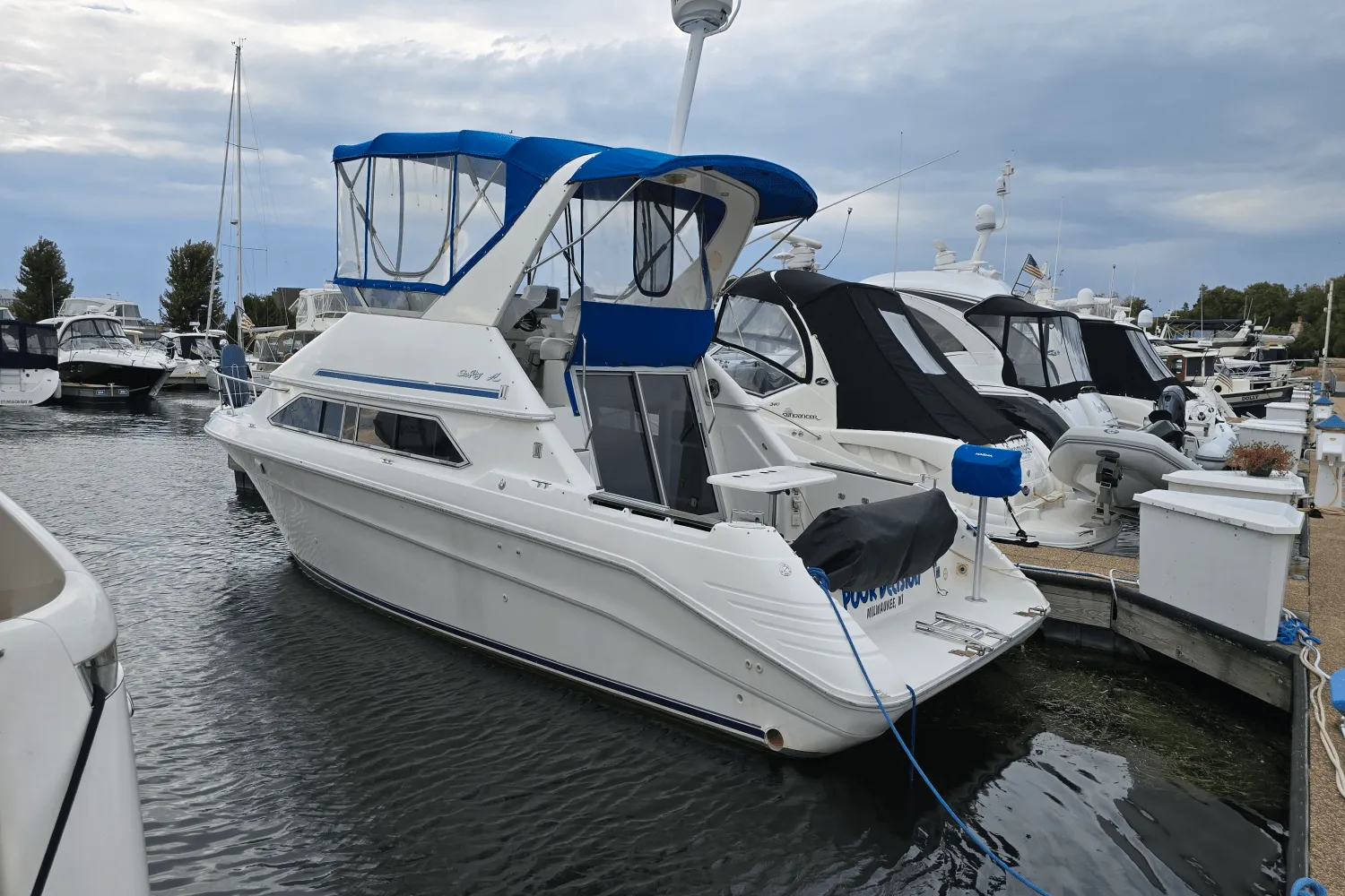 1992 Sea Ray 350 EXPRESS BRIDGE Image Thumbnail #0