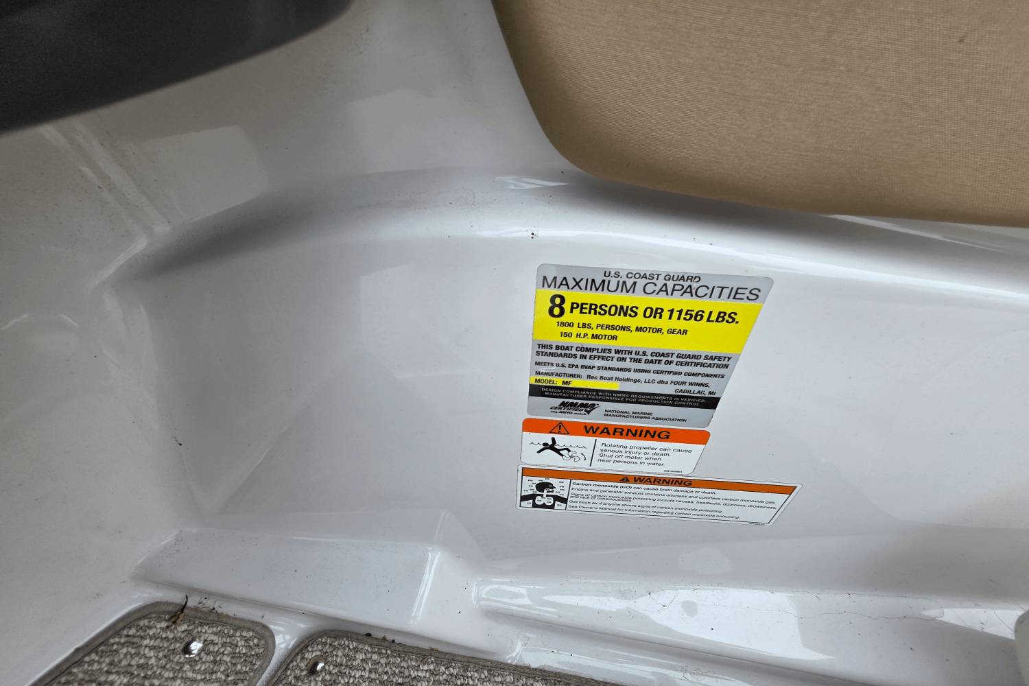 2015 Four Winns H 180 OB Image Thumbnail #11